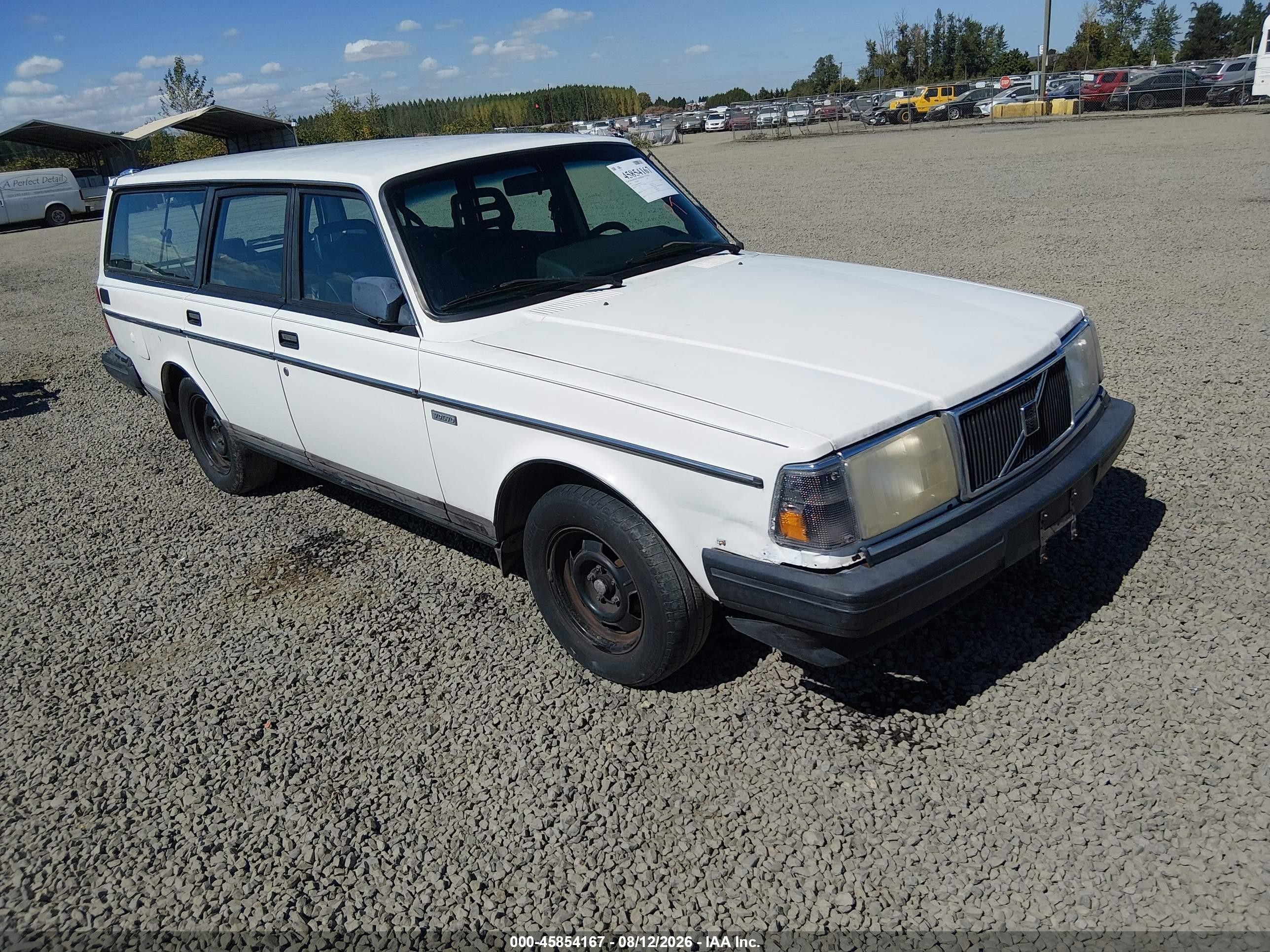 1989 Volvo 240 DL, VIN YV1AX8853K1830431 — Обычный износ