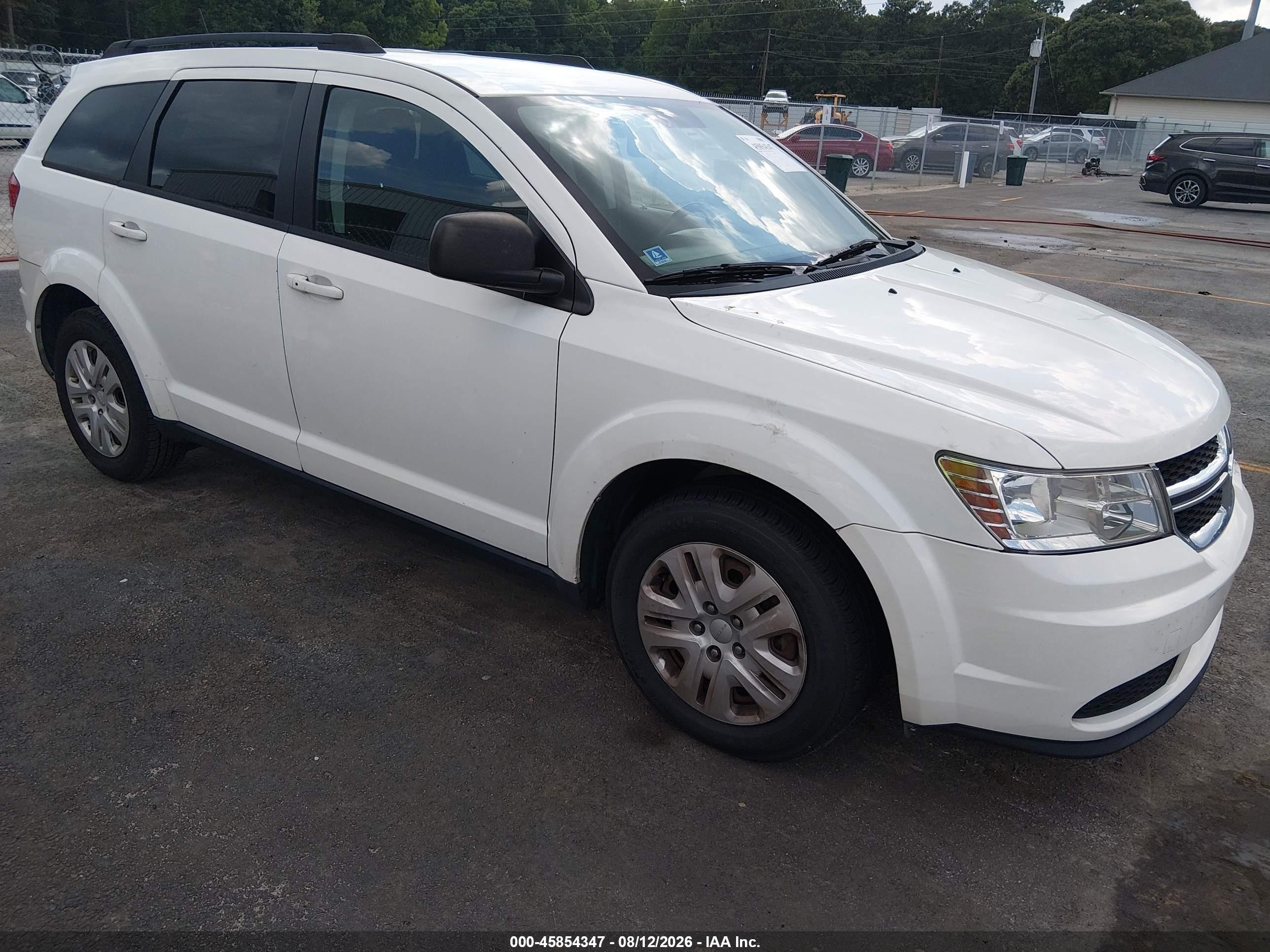 2016 Dodge Journey SE, VIN 3C4PDCAB5GT166838 — Обычный износ