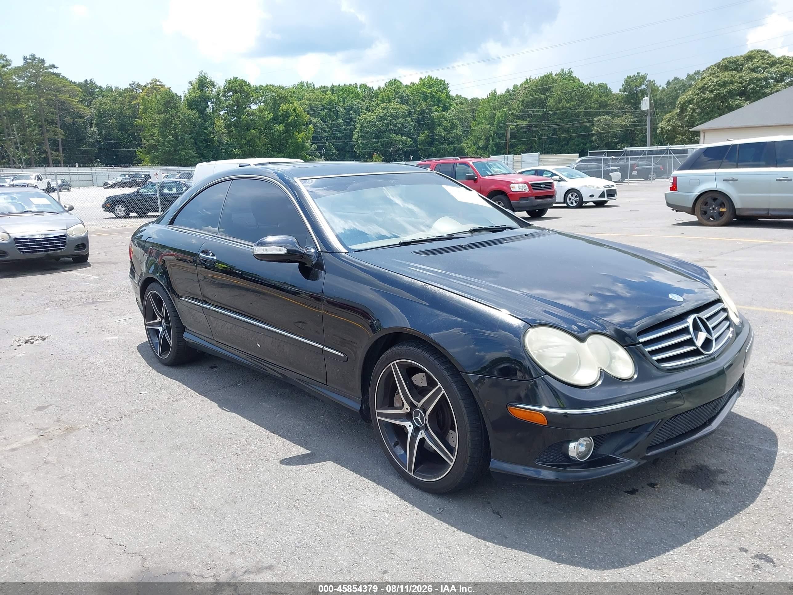 2008 Mercedes-Benz CLK 550, VIN WDBTJ72H48F240729 — Обычный износ