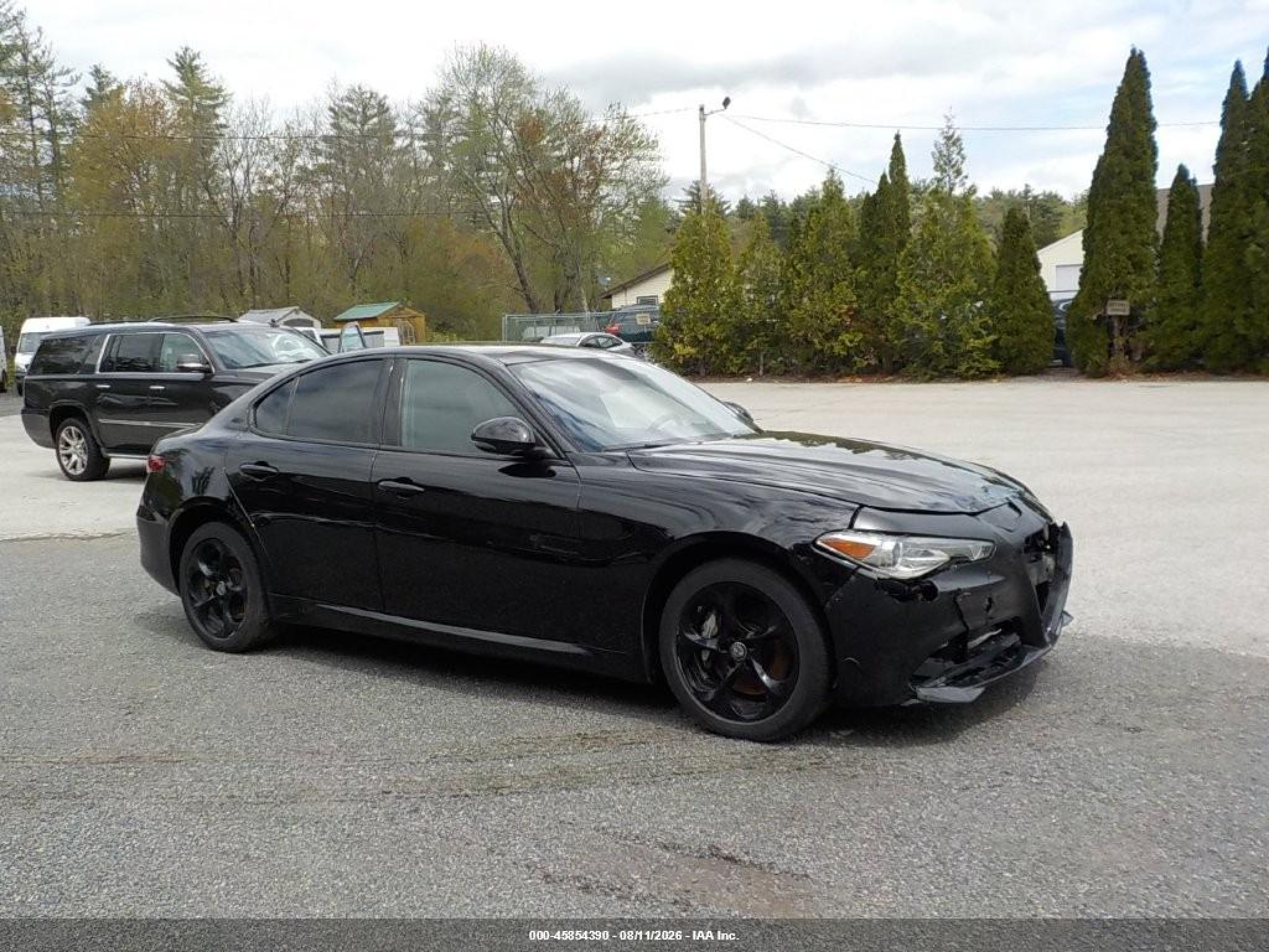 2019 Alfa Romeo Giulia, VIN ZARFANAN2K7612702 — Перед