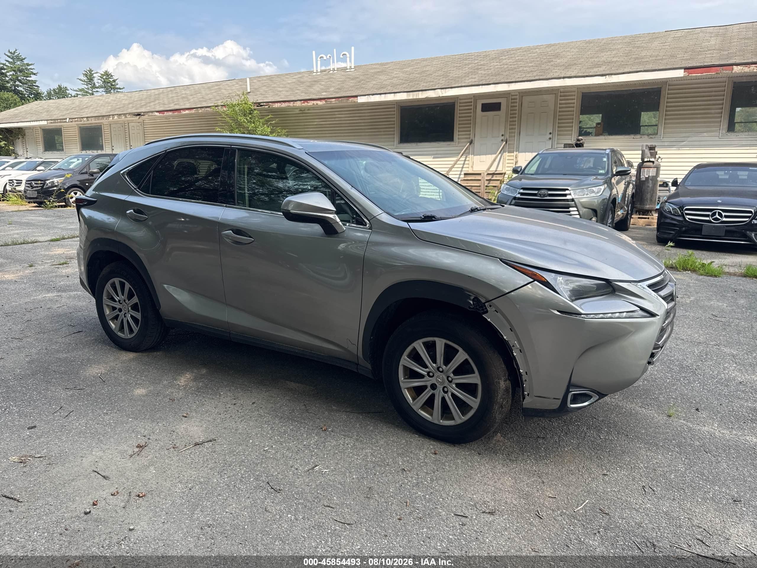 2016 Lexus NX F Sport, VIN JTJBARBZ5G2095978 — Normal wear