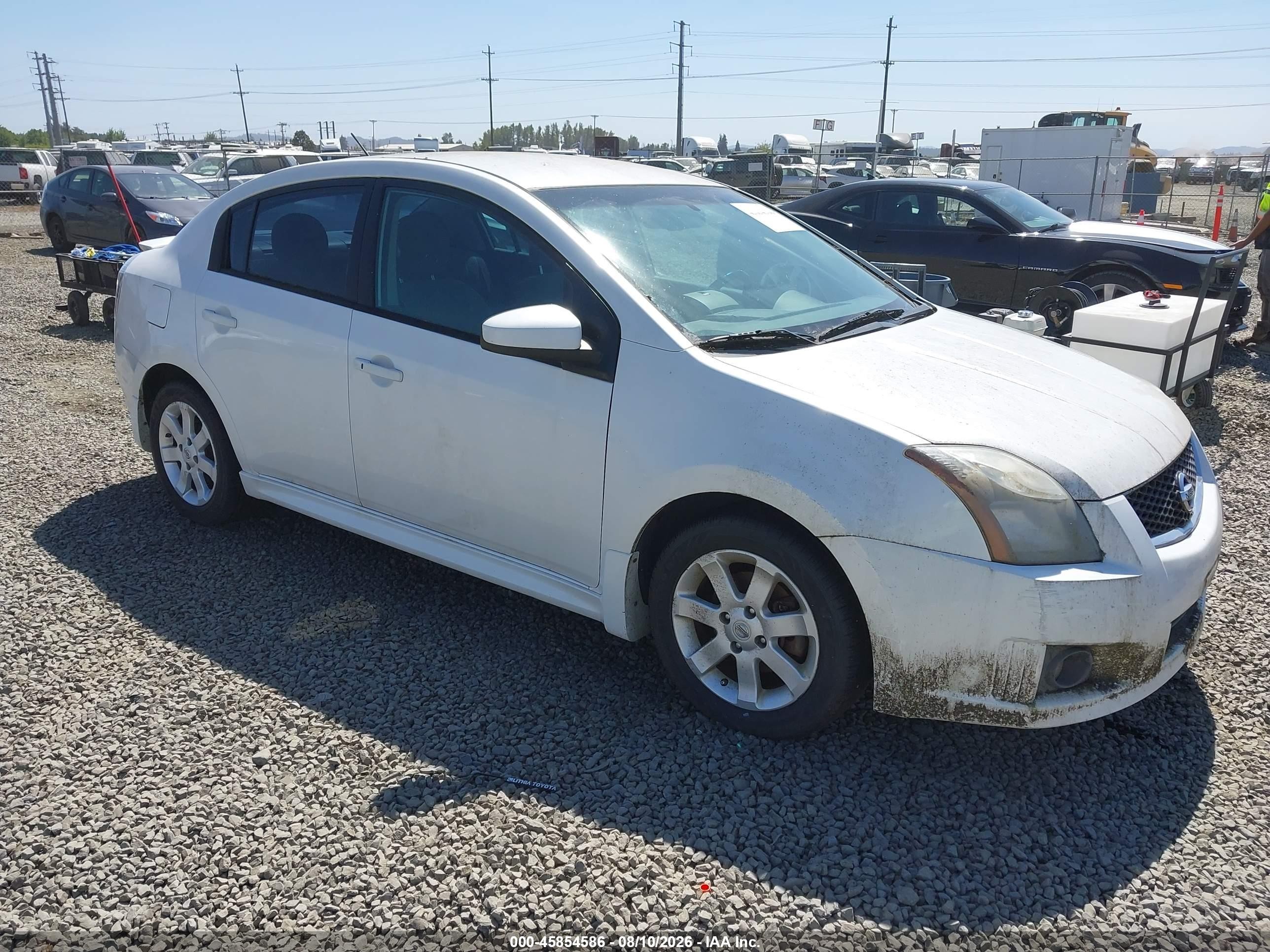2012 Nissan Sentra SL, VIN 3N1AB6AP3CL622552 — Normal wear