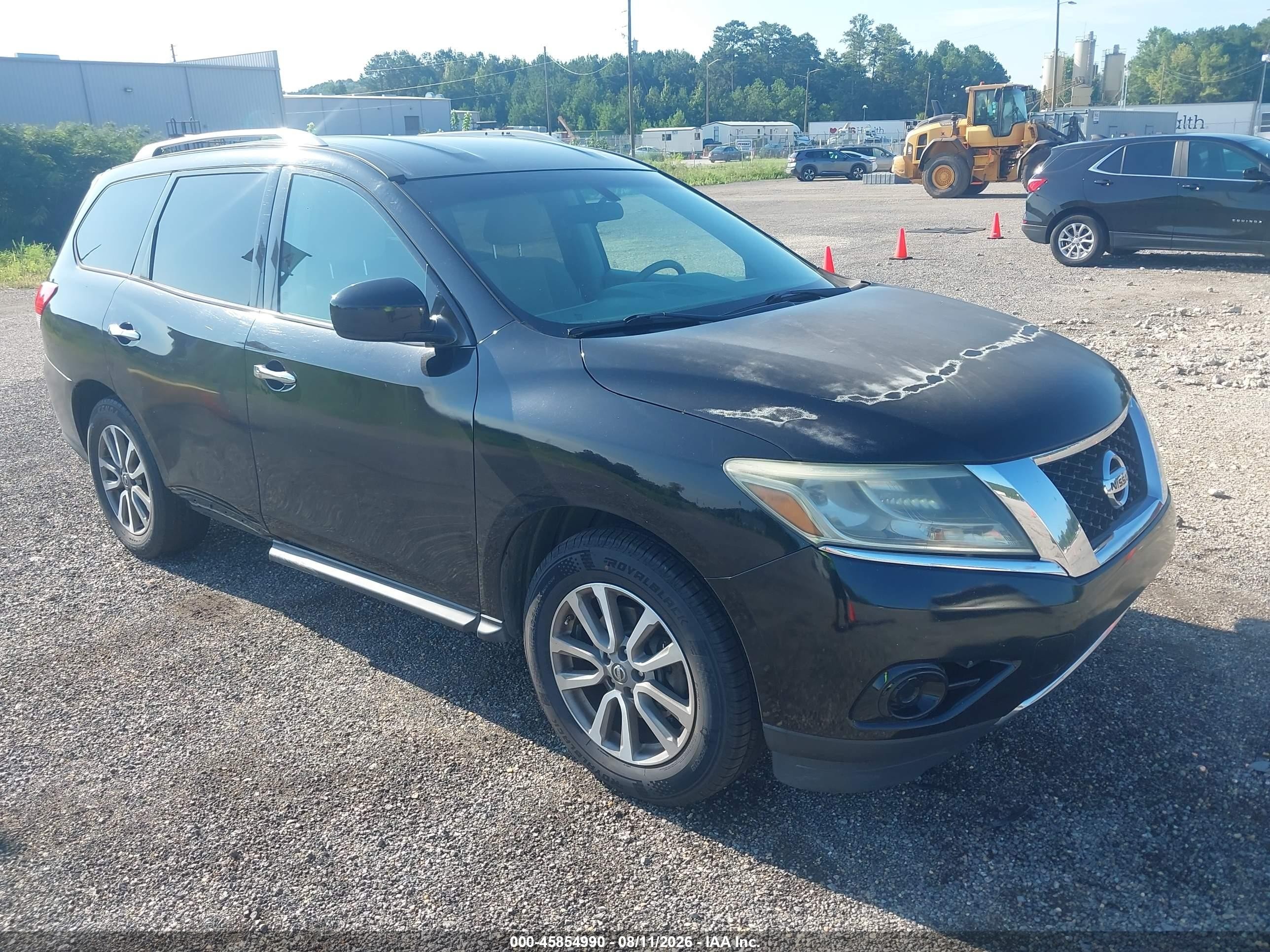 2014 Nissan Pathfinder Platinum, VIN 5N1AR2MN1EC647875 — Normal wear