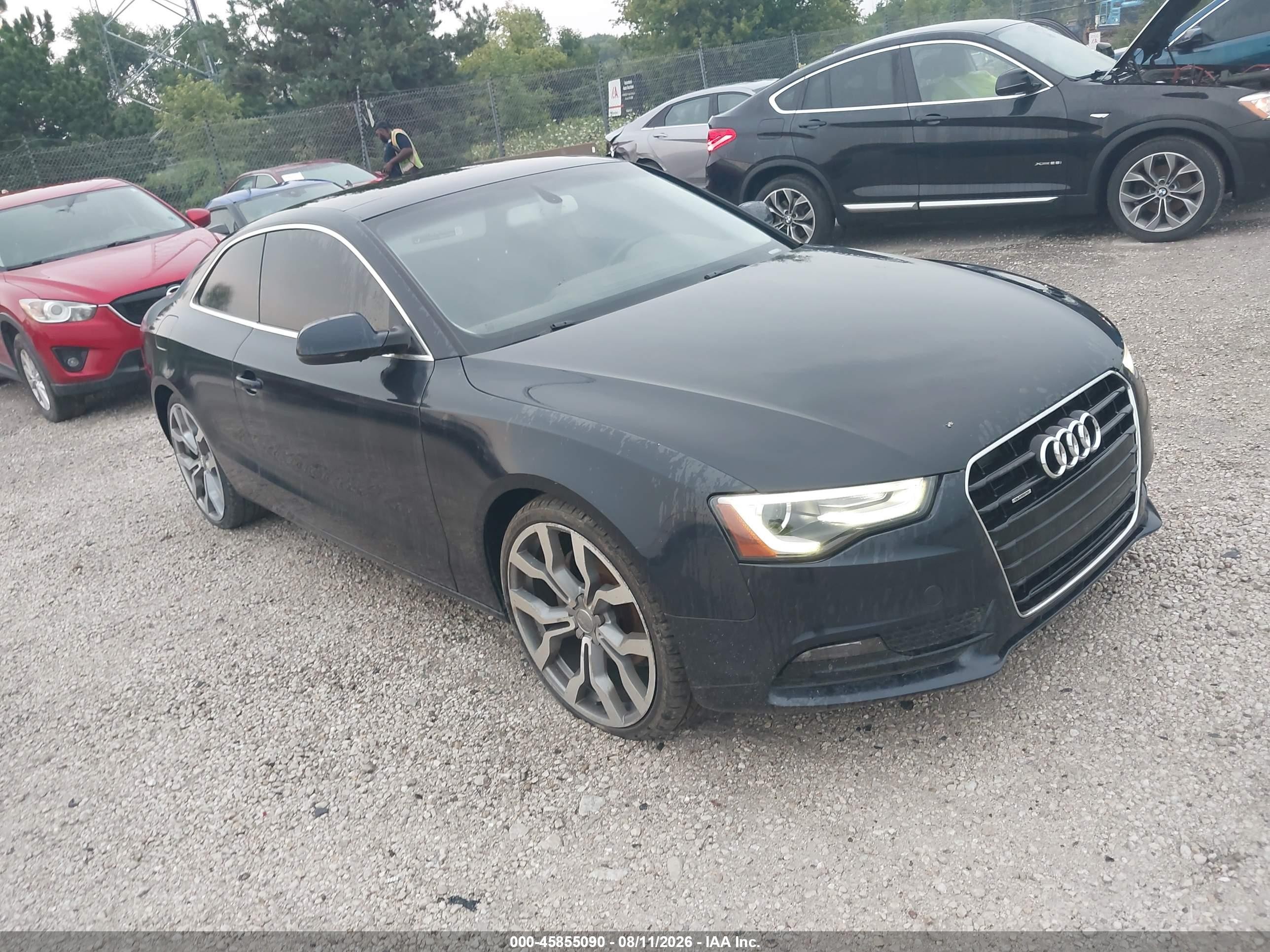 2014 Audi A5 Premium Plus, VIN WAULFAFR2EA034799 — Обычный износ