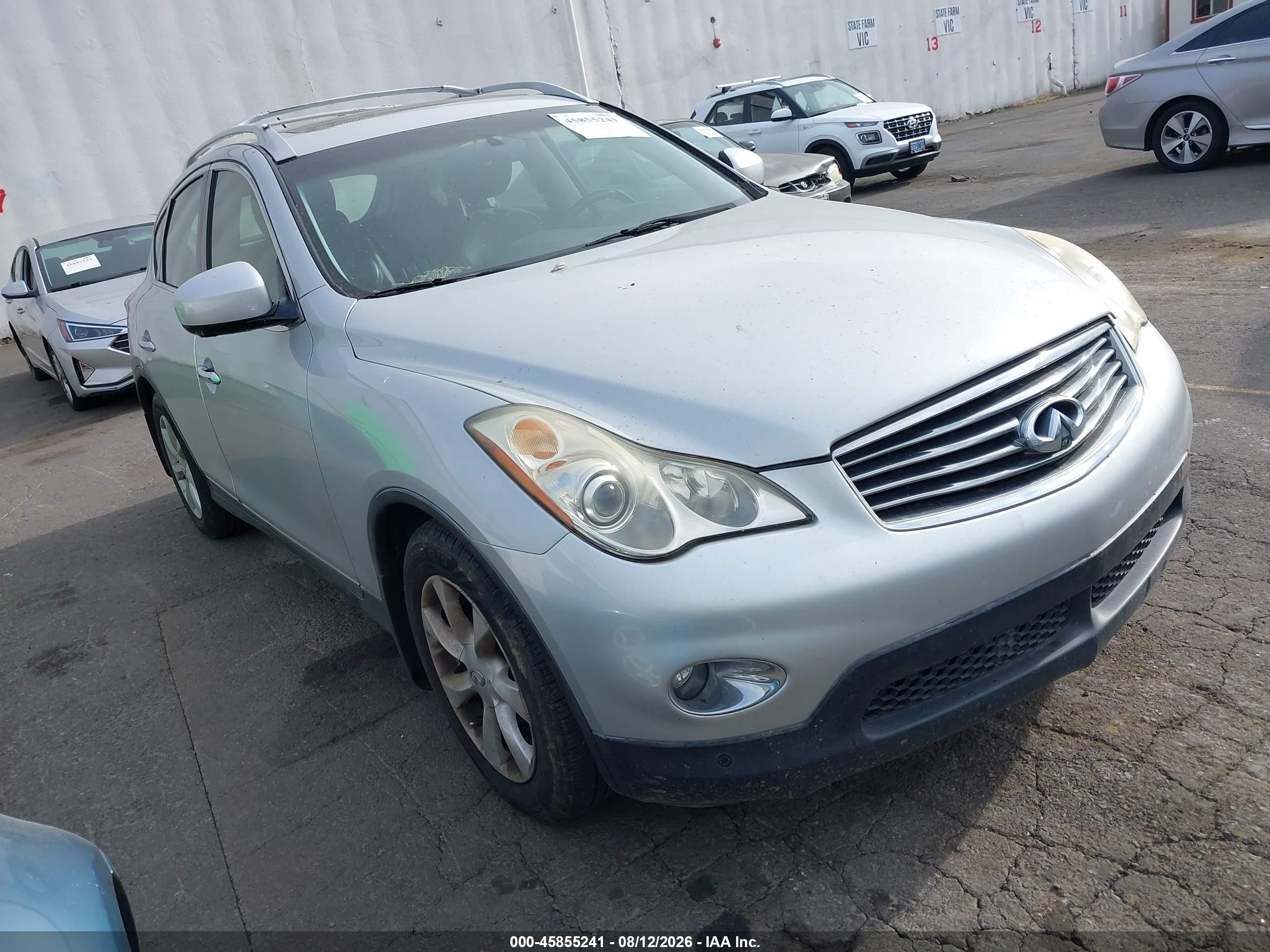 2009 Infiniti EX Journey, VIN JNKAJ09EX9M900828 — Normal wear