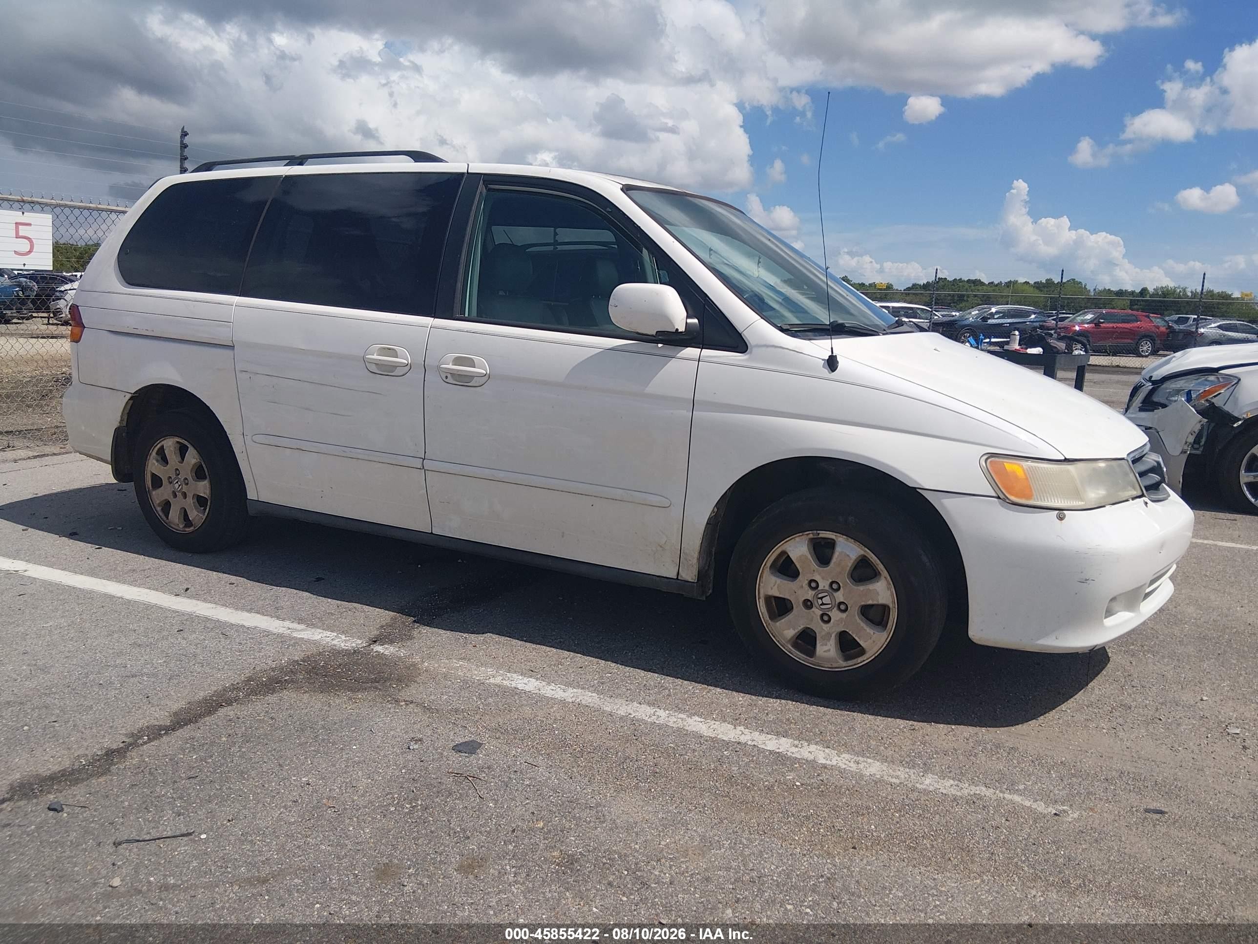 2004 Honda Odyssey EX-L, VIN 5FNRL18054B050912 — Обычный износ