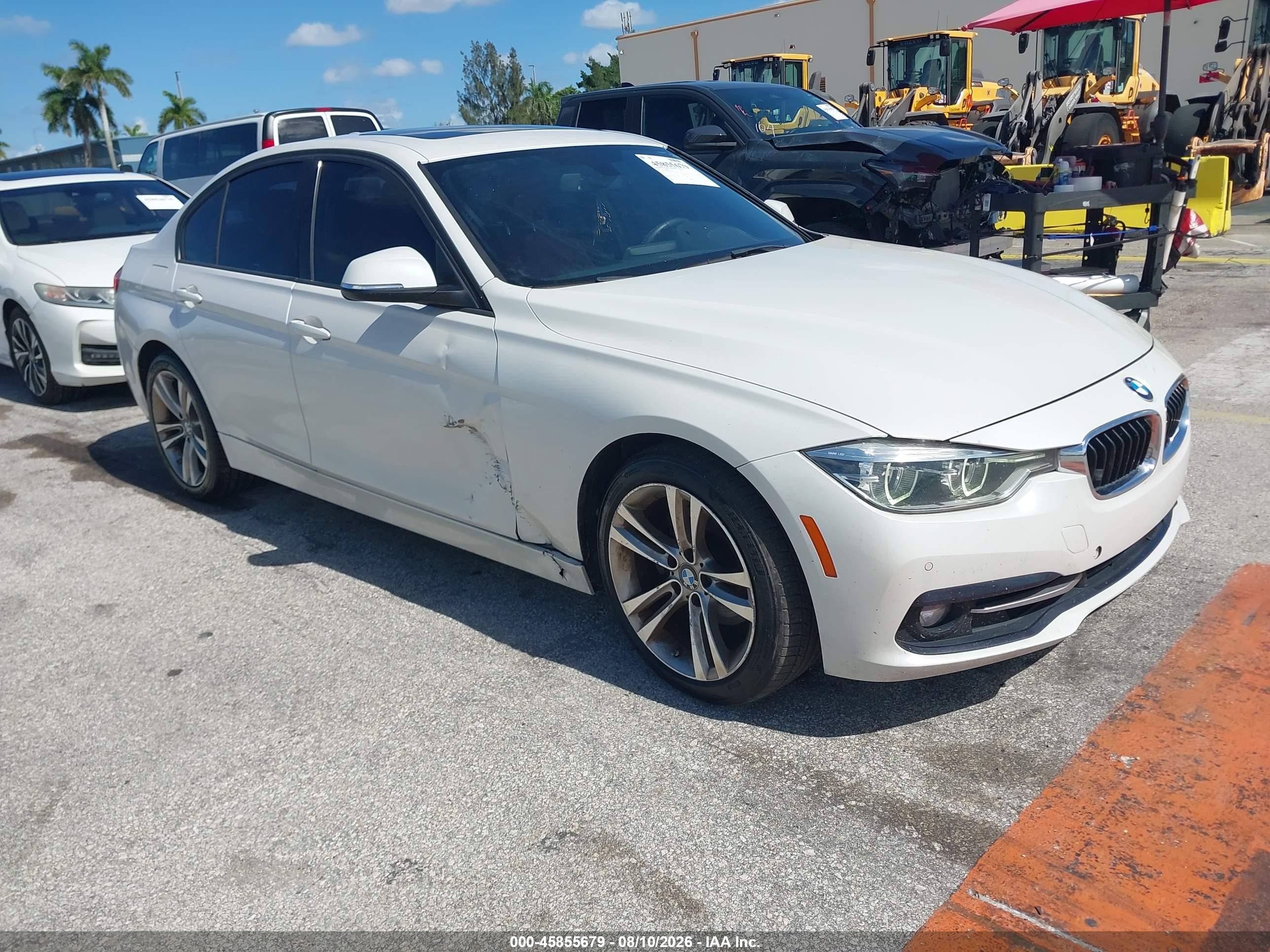 2016 BMW 3 Series 328i, VIN WBA8E9G55GNU27808 — Side