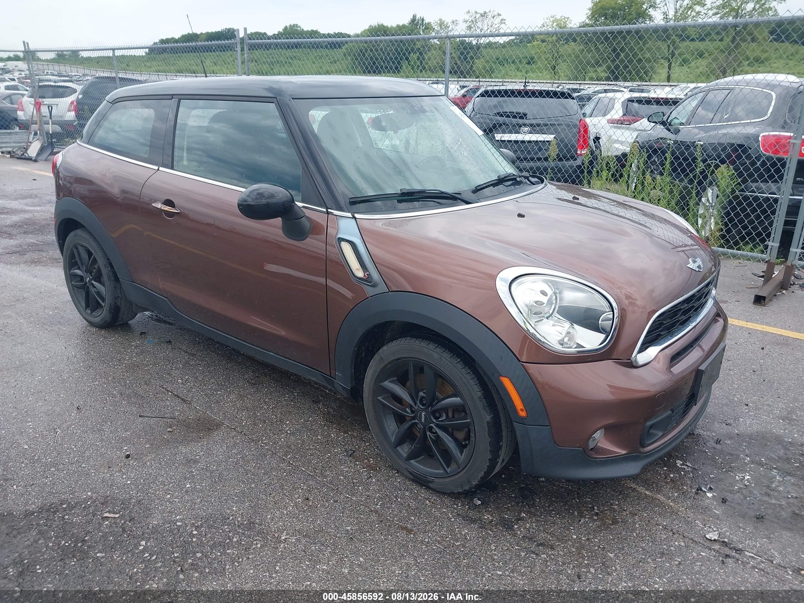 2013 MINI Paceman S, VIN WMWSS5C53DWN49408 — Normal wear