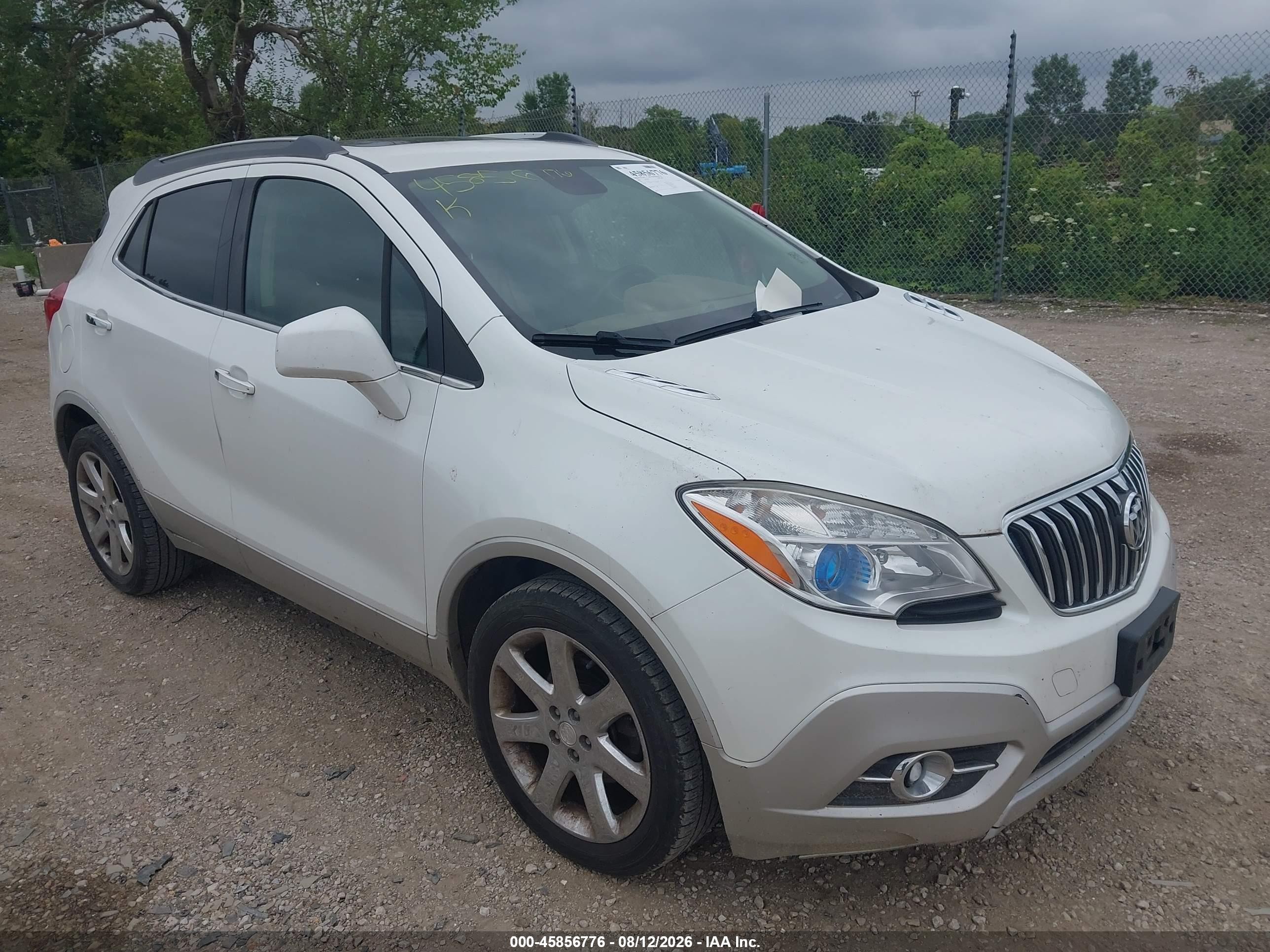 2013 Buick Encore Leather, VIN KL4CJCSBXDB143620 — Normal wear