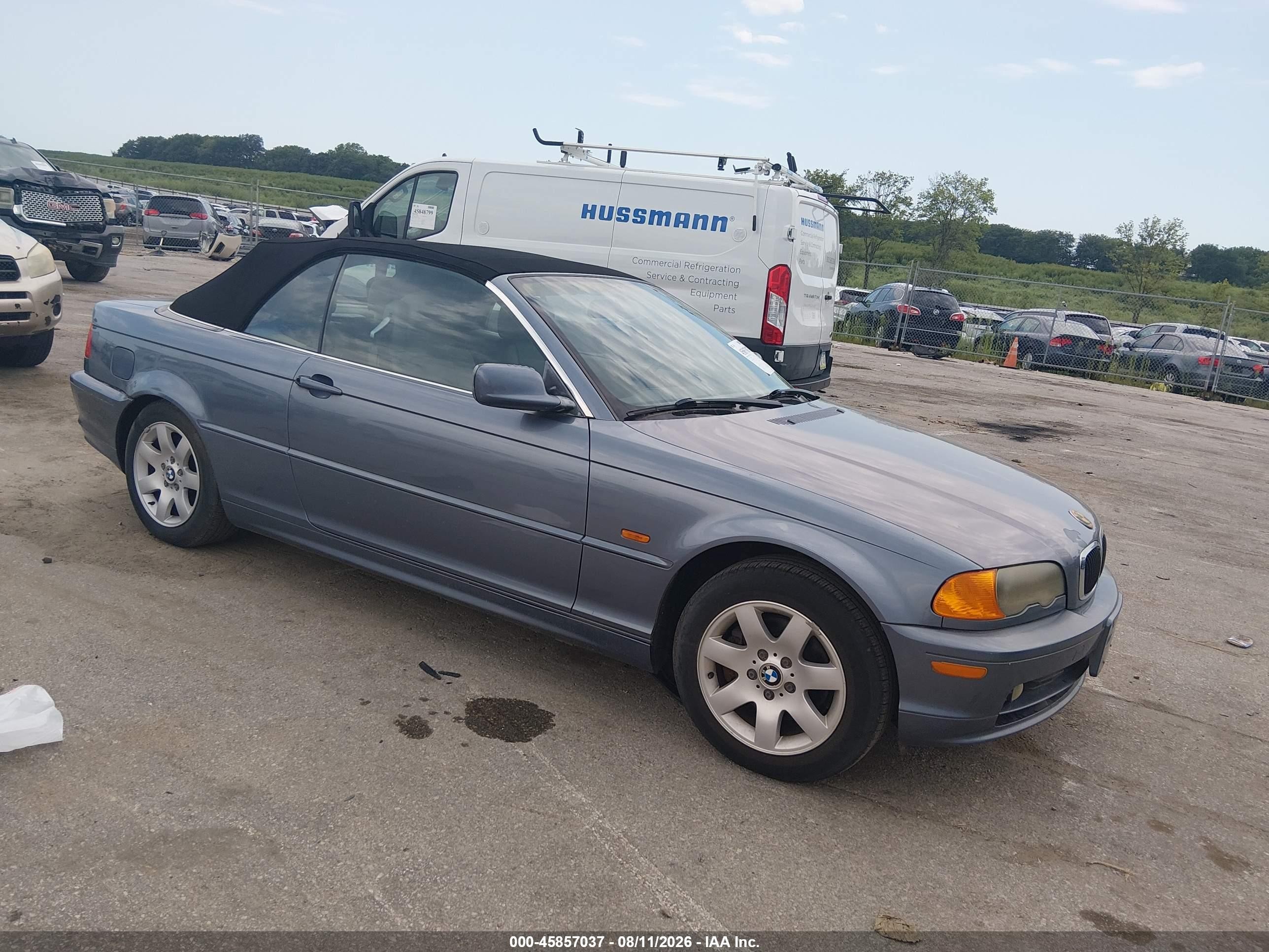 2000 BMW 3 Series 323Ci, VIN WBABR3341YEA82298 — Не указано