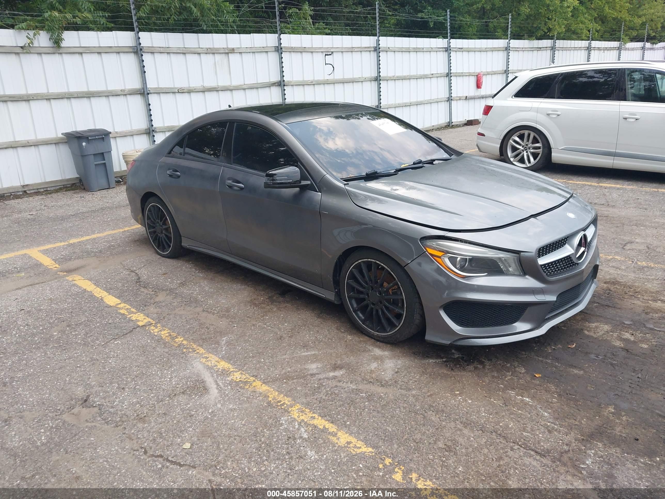 2014 Mercedes-Benz CLA 250, VIN WDDSJ4EB9EN028371 — Normal wear