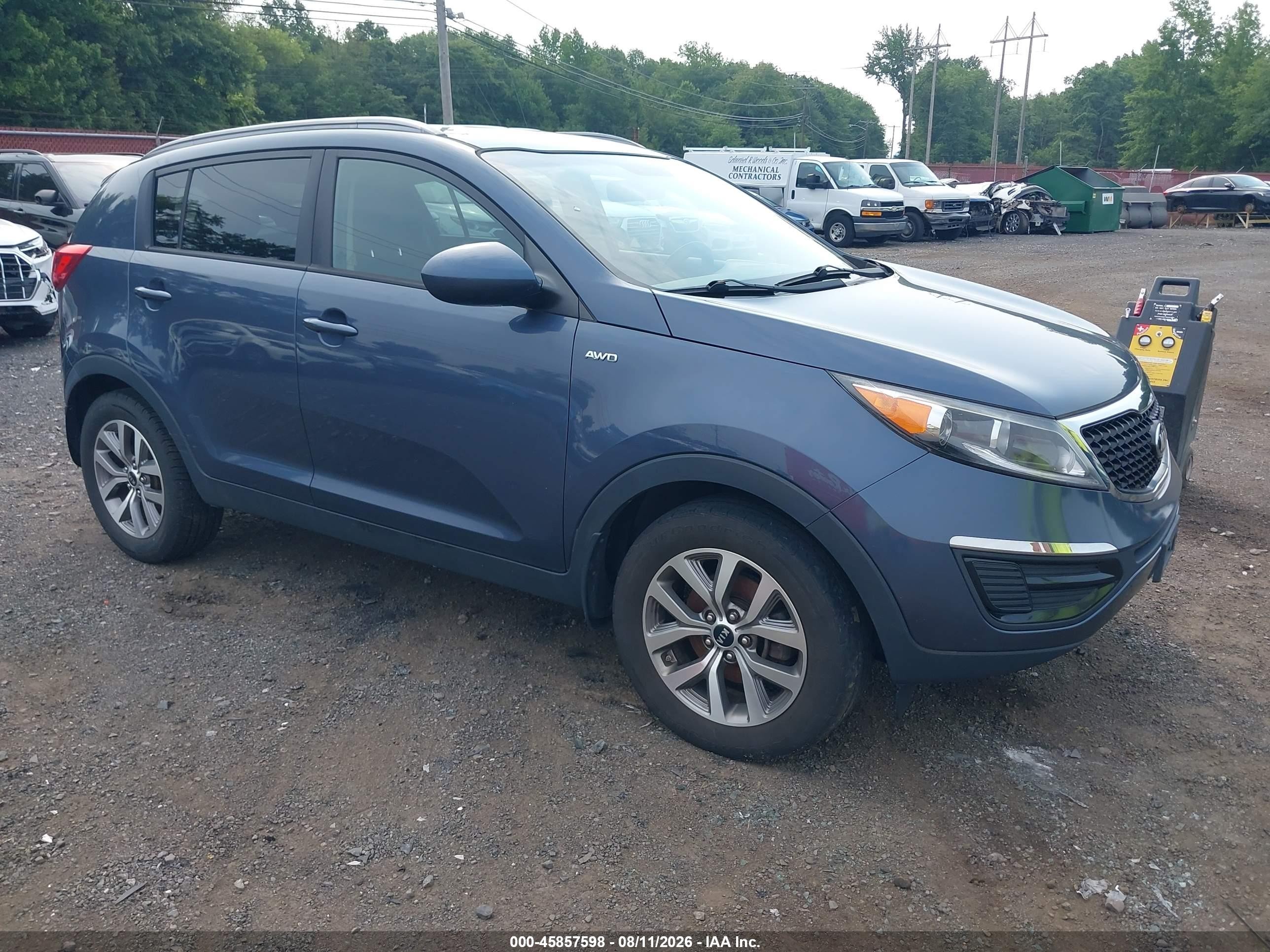 2016 Kia Sportage LX, VIN KNDPBCAC0G7873705 — Normal wear