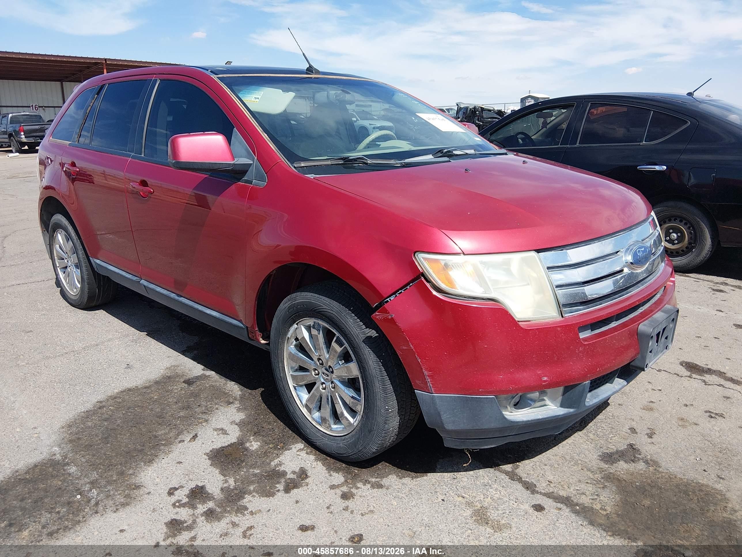 2007 Ford Edge SEL Plus, VIN 2FMDK49C87BA79793 — Normal wear