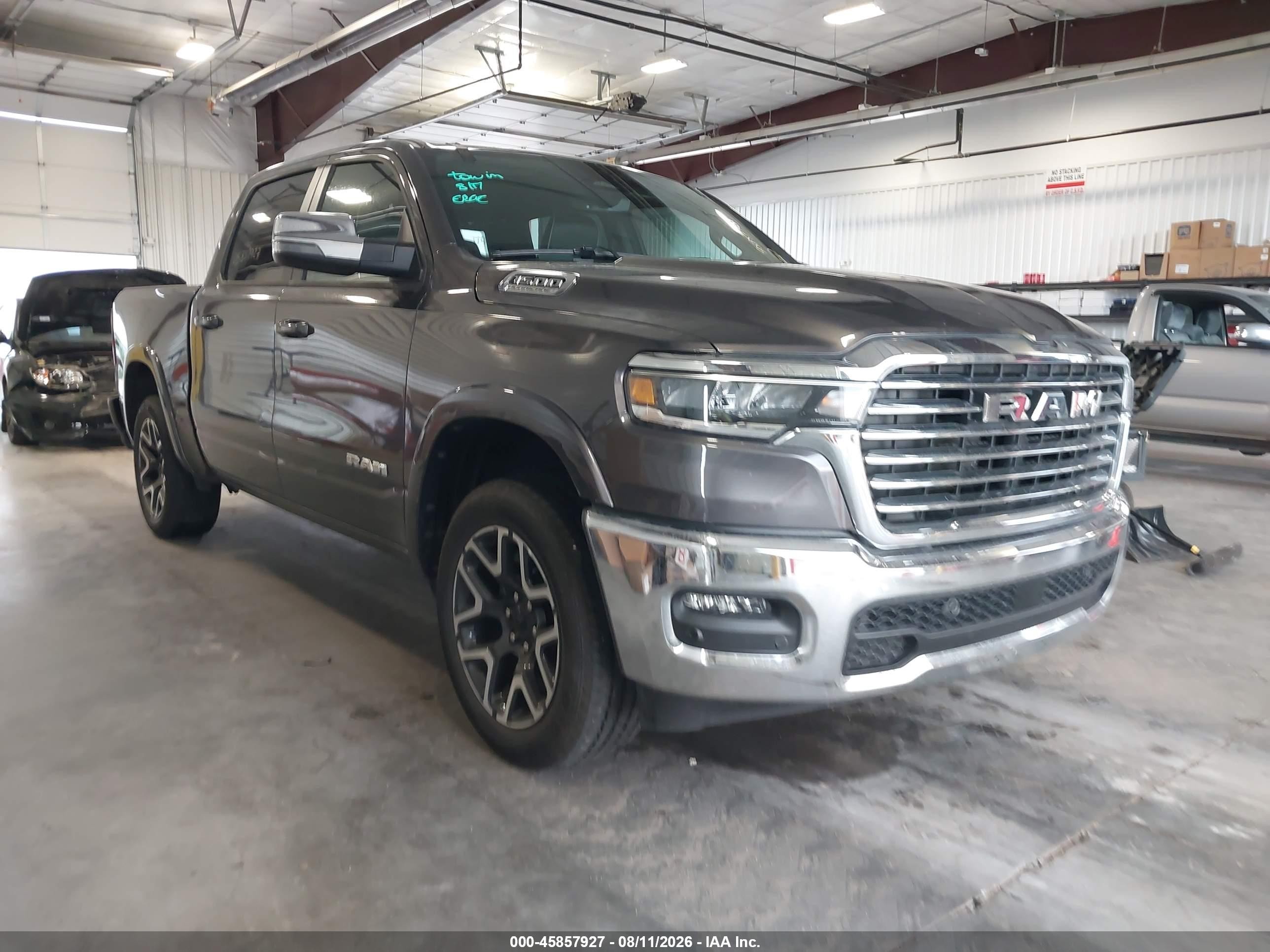2026 Ram 1500 Laramie, VIN 3C6SRFJP3T4175459 — Rear end