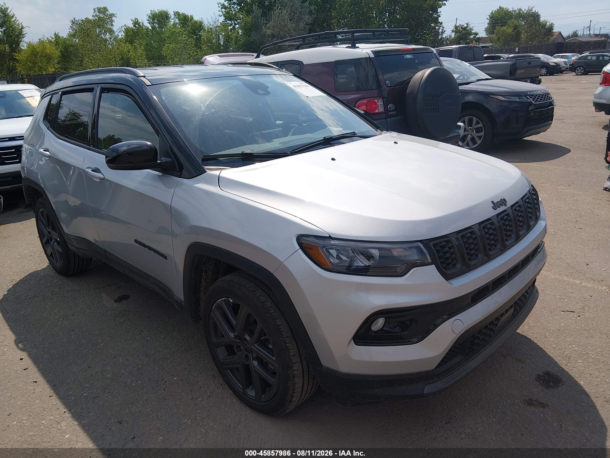 2026 Jeep Compass Limited Altitude, VIN 3C4NJDCN2TT247061 — Rear end