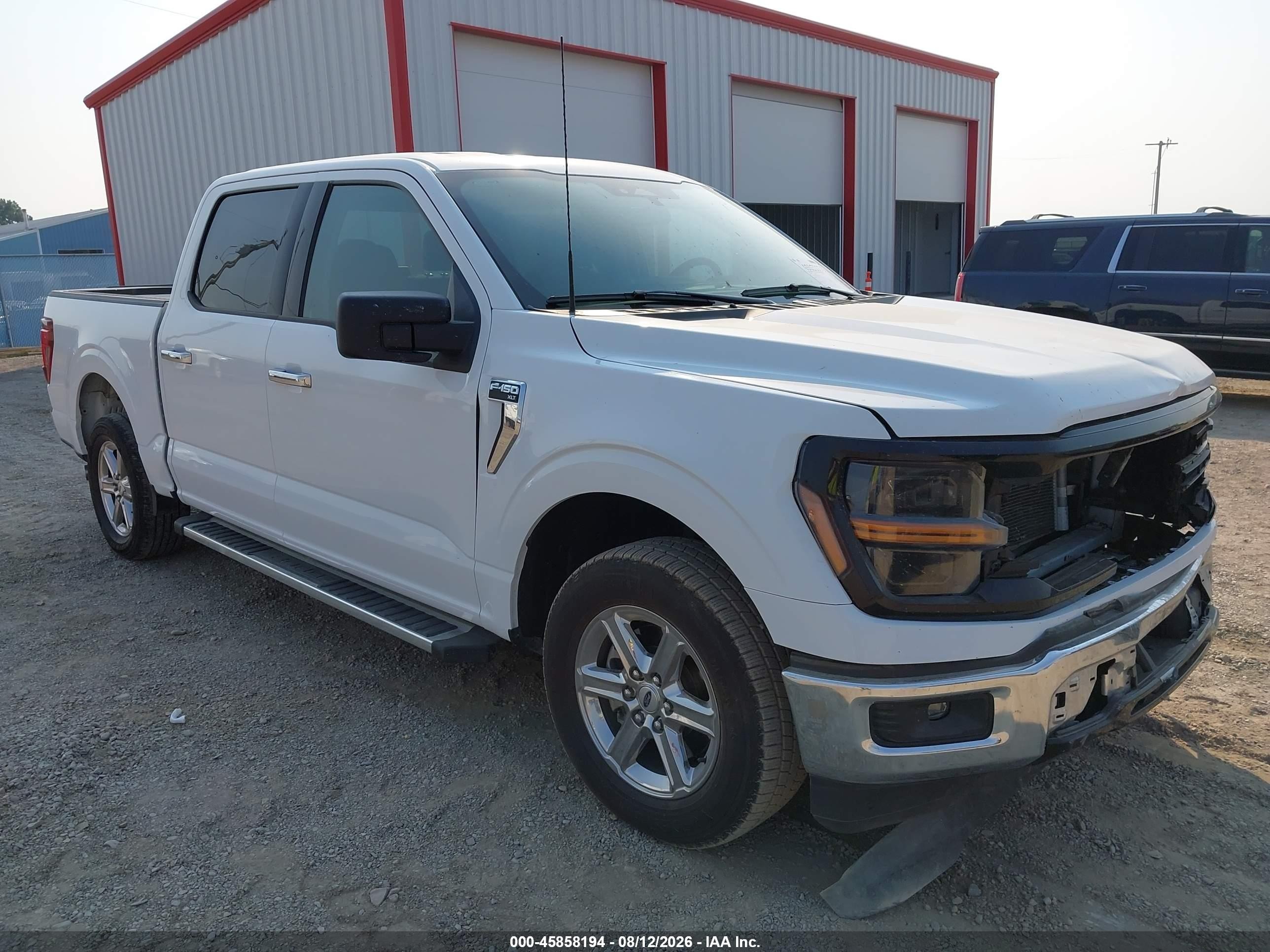 2025 Ford F-150 XLT, VIN 1FTEW3KP1SKE09860 — Front end