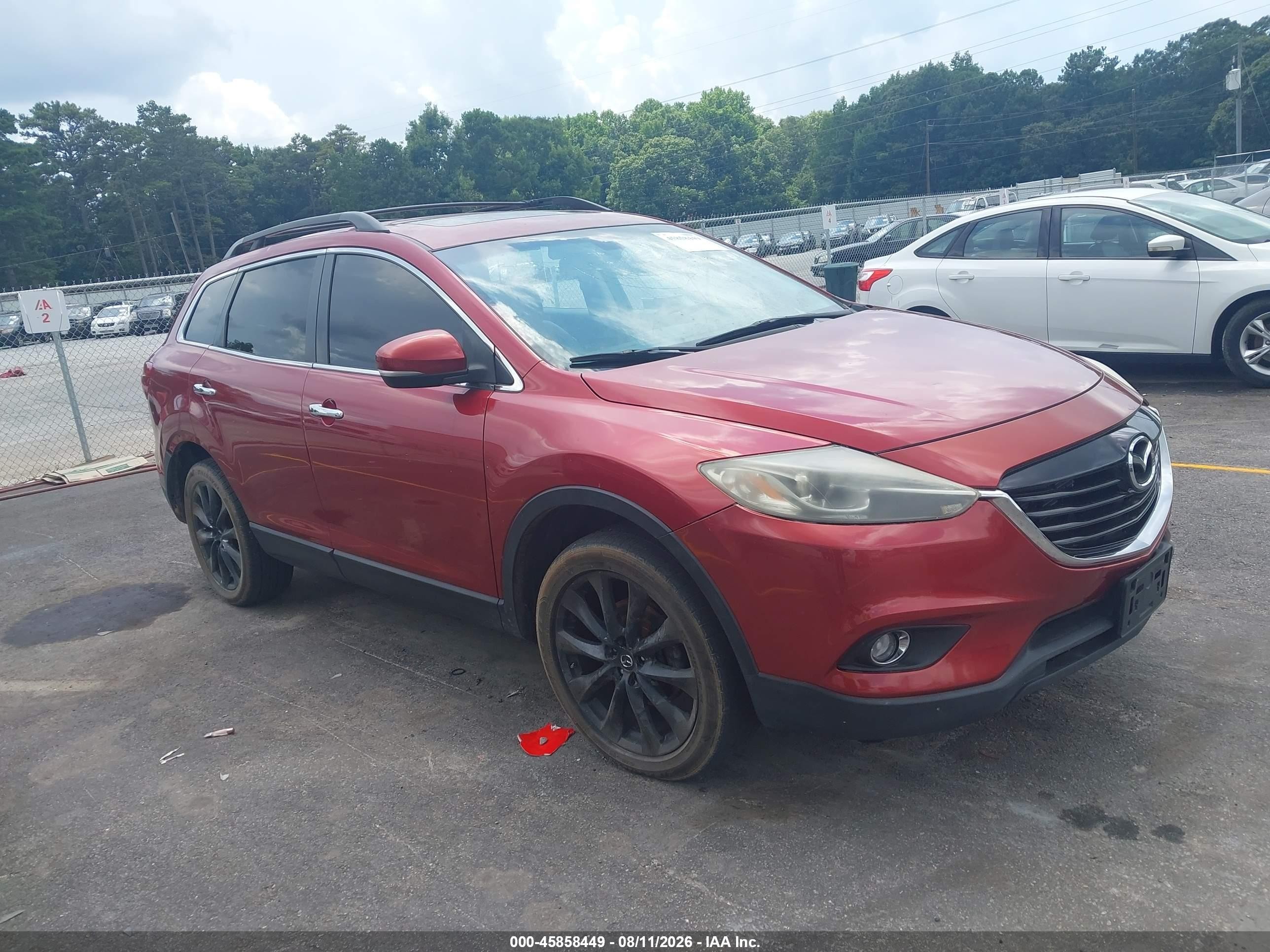 2015 Mazda CX-9 Grand Touring, VIN JM3TB3DV9F0462393 — Normal wear