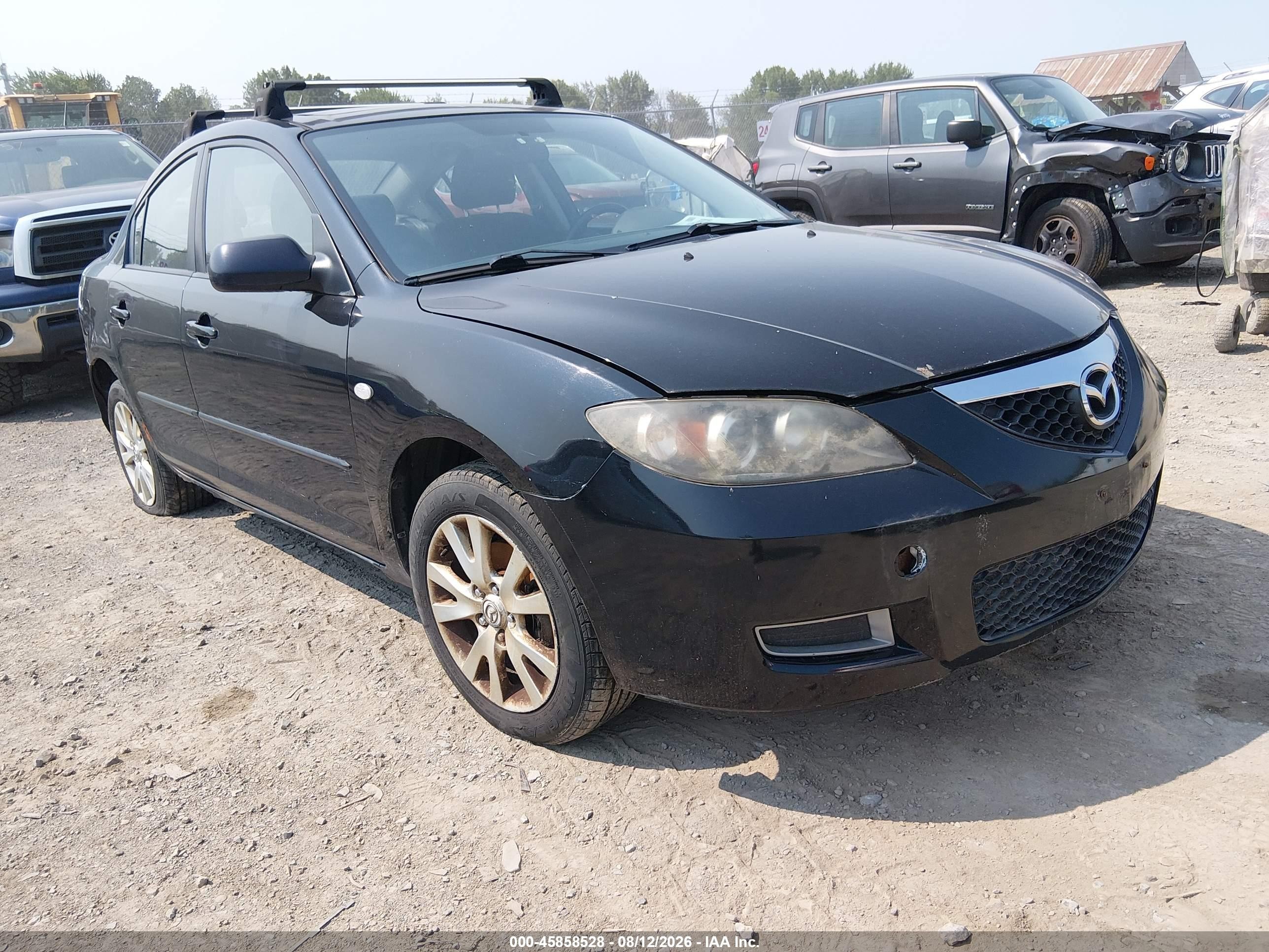 2008 Mazda 3 i Touring Value, VIN JM1BK32F381876430 — Normal wear