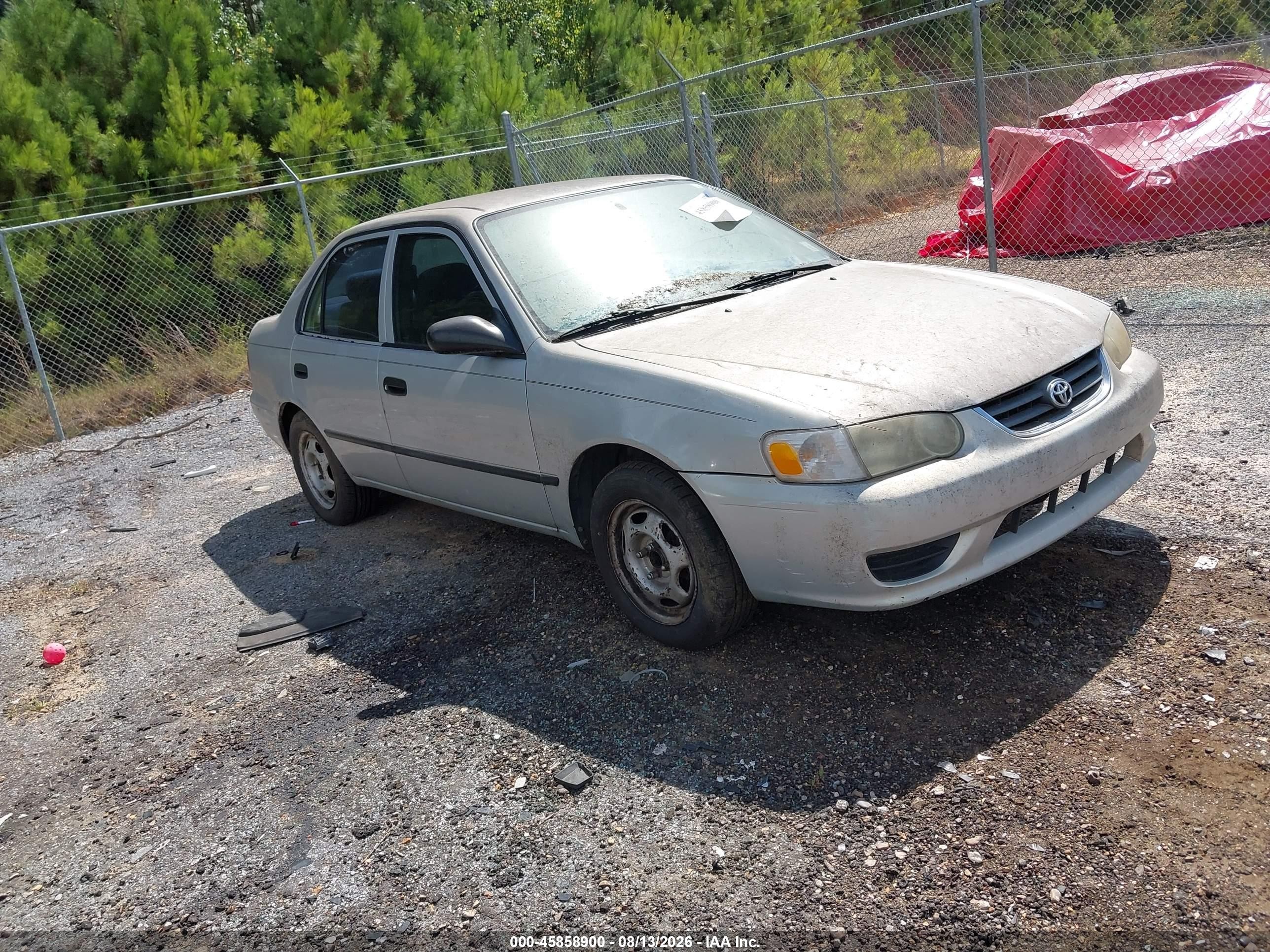 2001 Toyota Corolla CE, VIN 1NXBR12E31Z492509 — Обычный износ