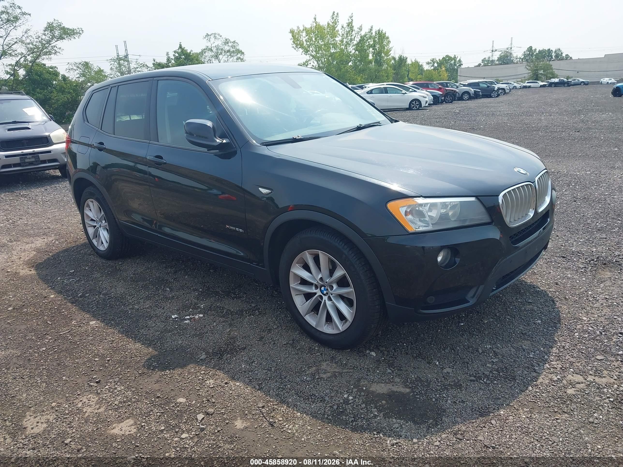 2014 BMW X3 xDrive28i, VIN 5UXWX9C50E0D20381 — Обычный износ
