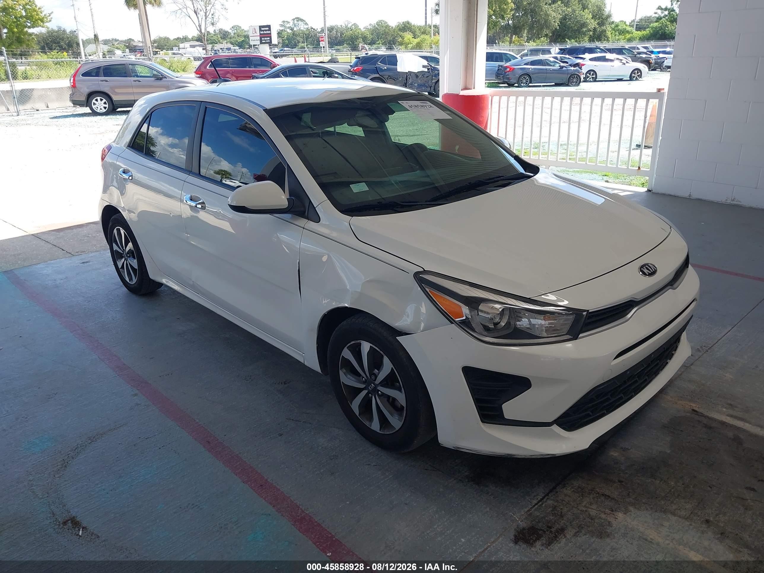 2021 Kia Rio S, VIN 3KPA25AD1ME397809 — Normal wear