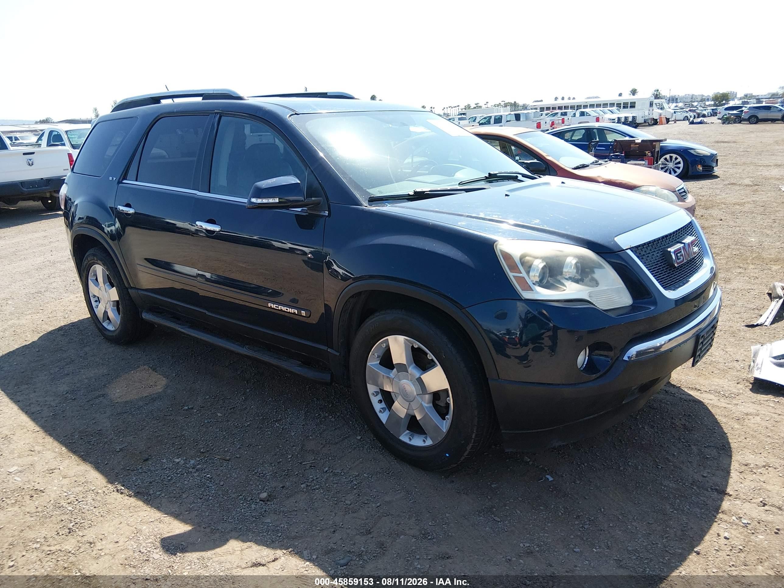 2008 GMC Acadia SLT1, VIN 1GKEV23778J164464 — Normal wear