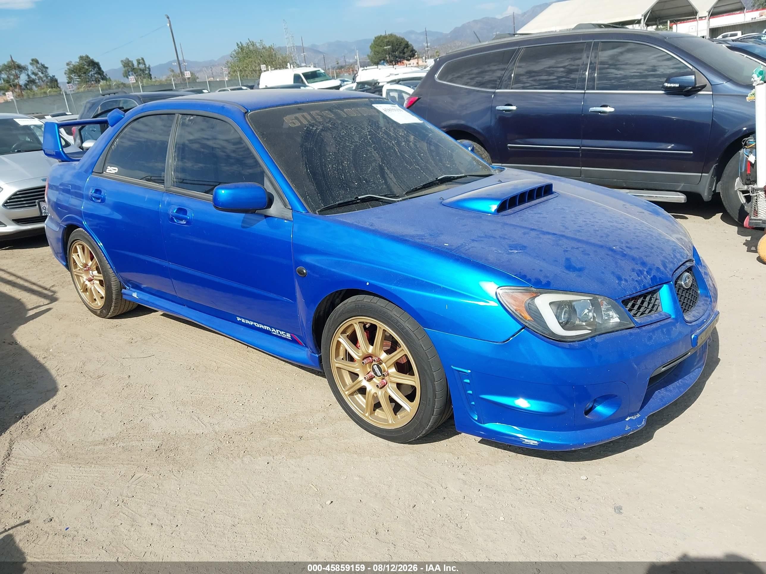 2007 Subaru Impreza WRX TR, VIN JF1GD756X7G513398 — Side