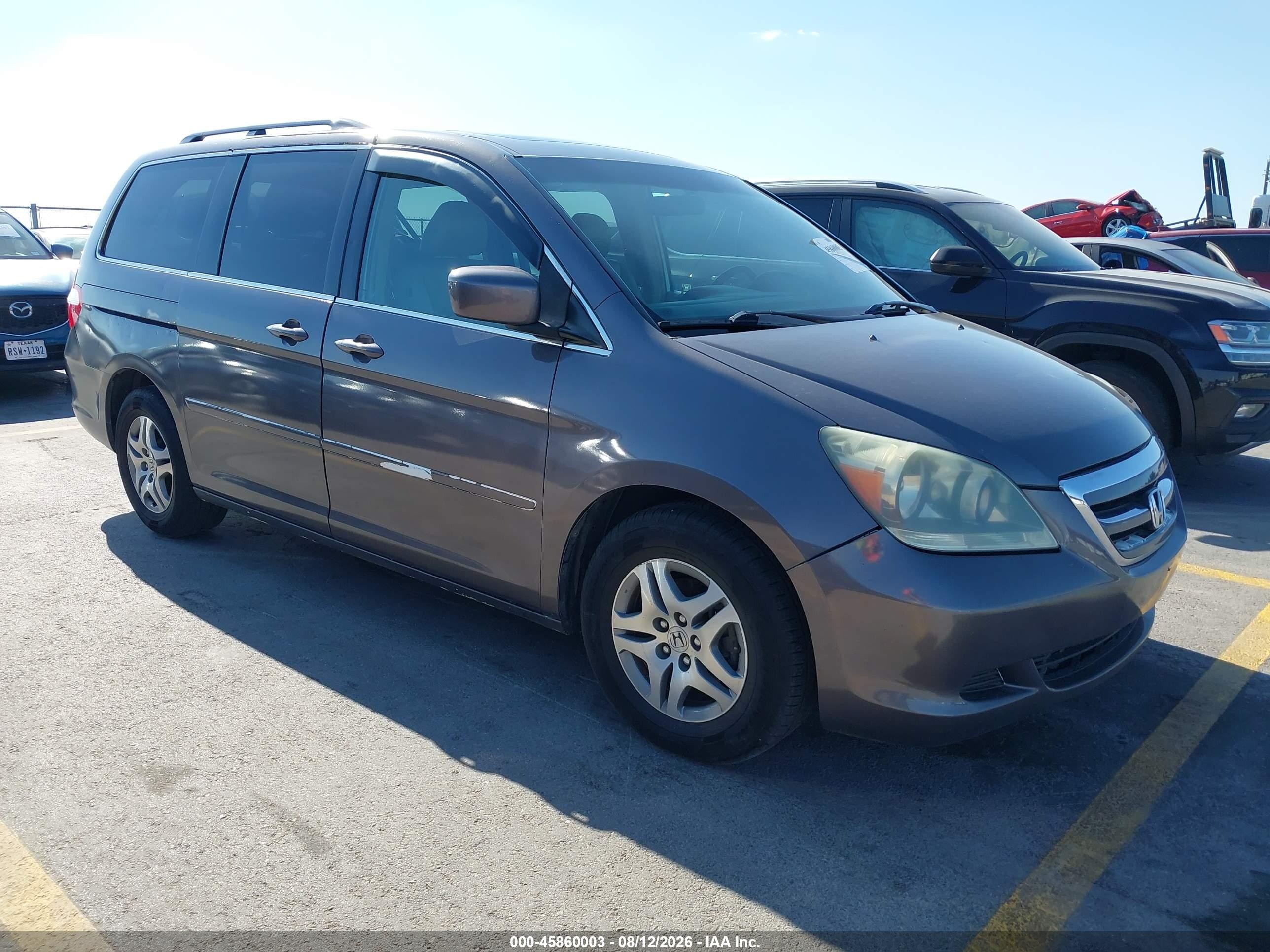 2006 Honda Odyssey EX-L, VIN 5FNRL38676B455513 — Обычный износ
