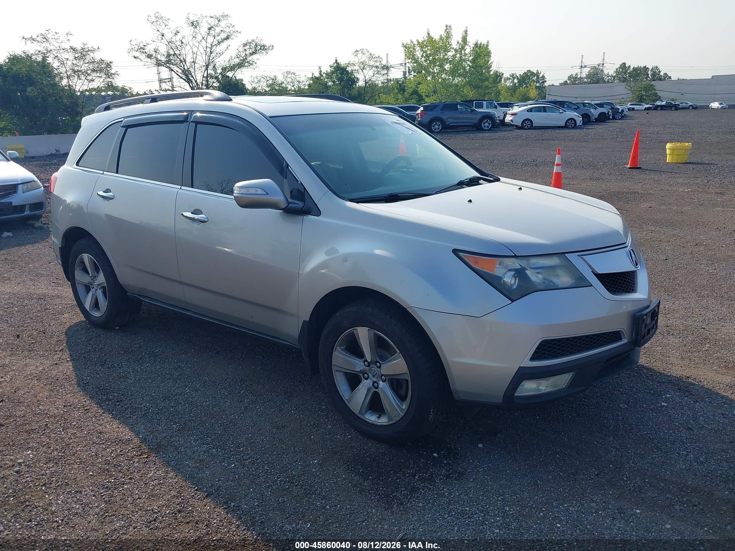 2012 Acura MDX Technology, VIN 2HNYD2H39CH506597 — Normal wear