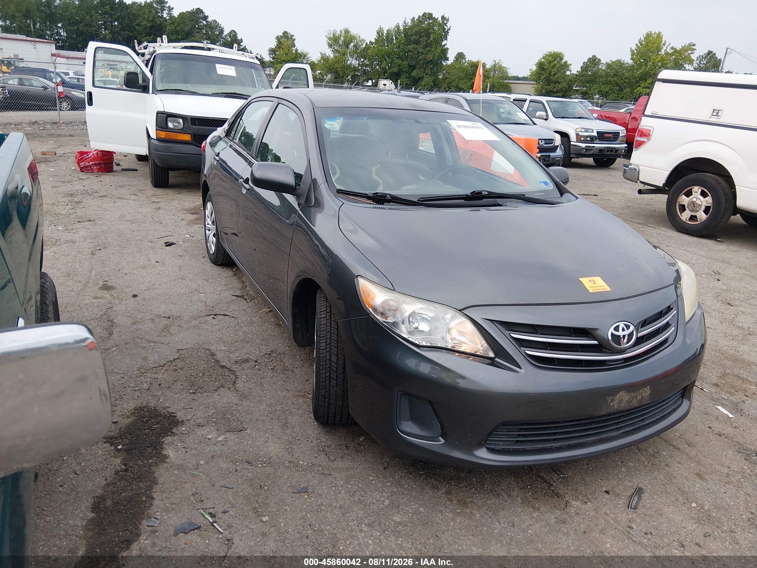 2013 Toyota Corolla LE, VIN 2T1BU4EE9DC092570 — Normal wear