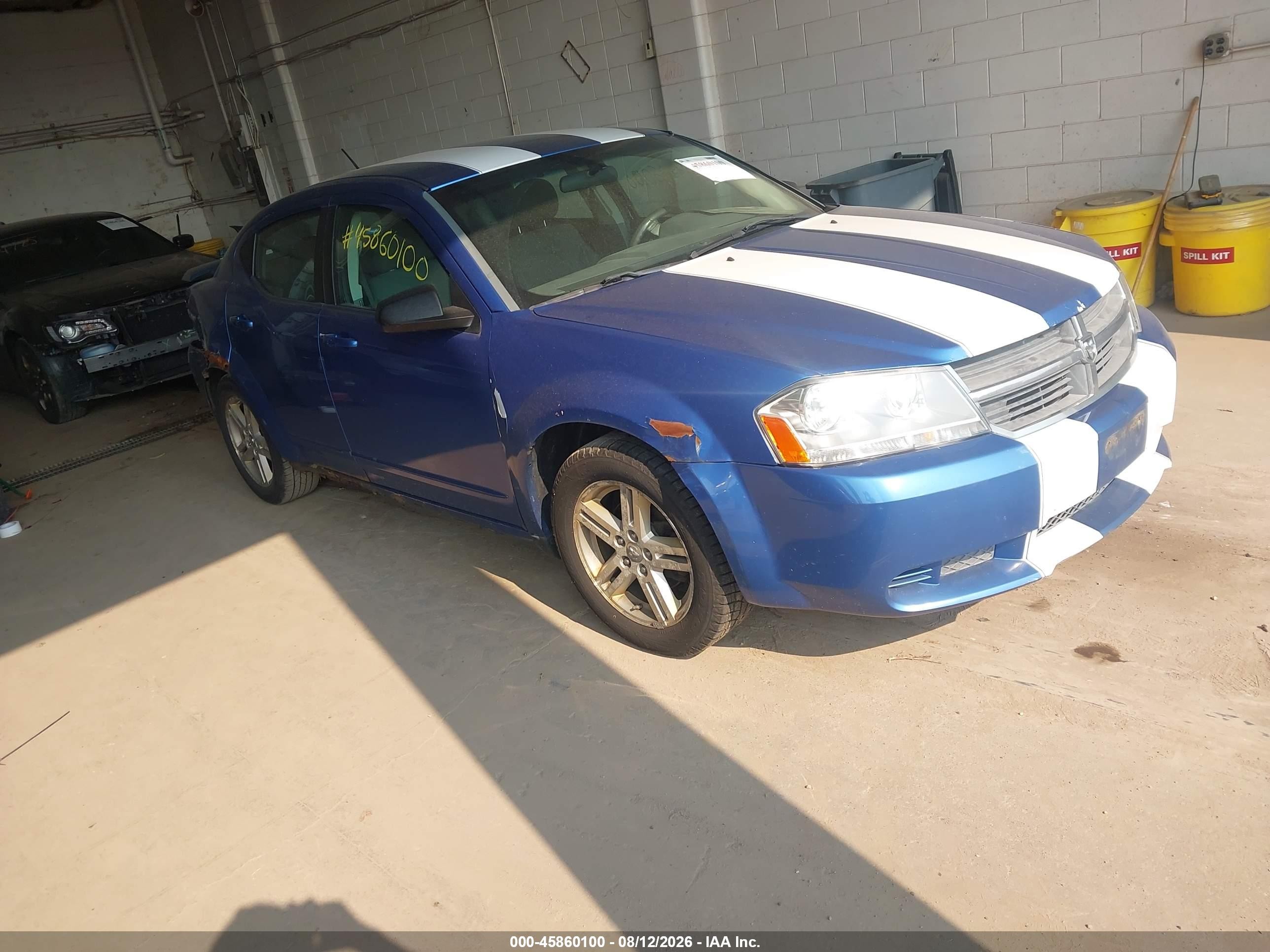 2008 Dodge Avenger SXT, VIN 1B3LC56K88N615678 — Зад