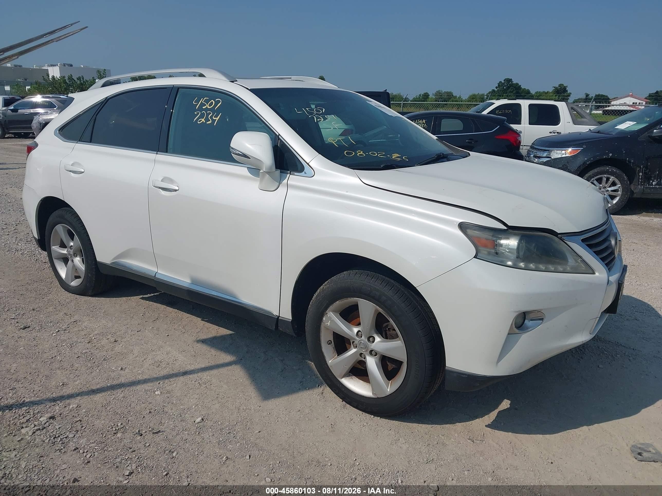 2013 Lexus RX 350, VIN 2T2BK1BA3DC180788 — Front end