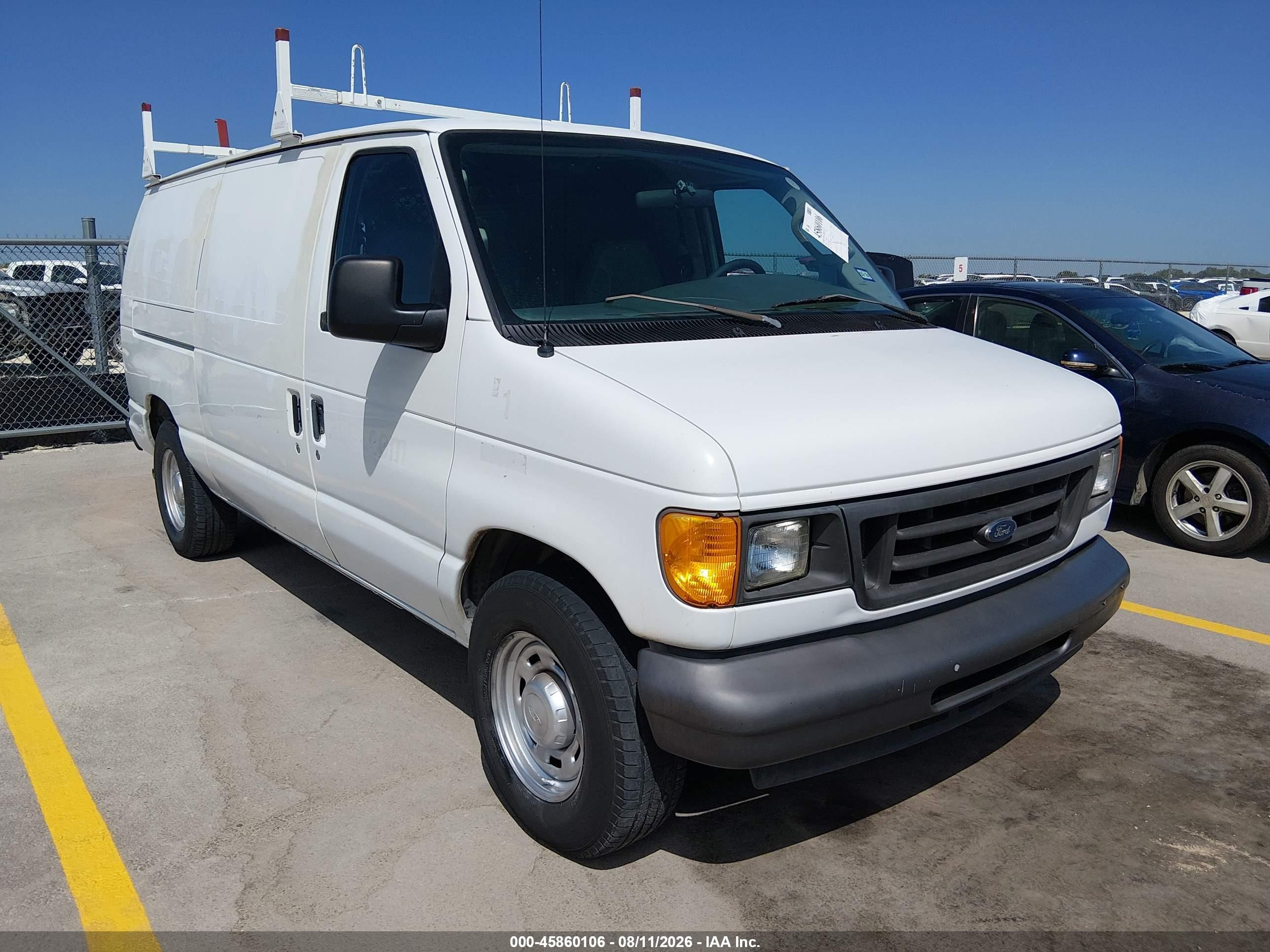 2006 Ford Econoline Cargo, VIN 1FTRE14W26HA13517 — Normal wear