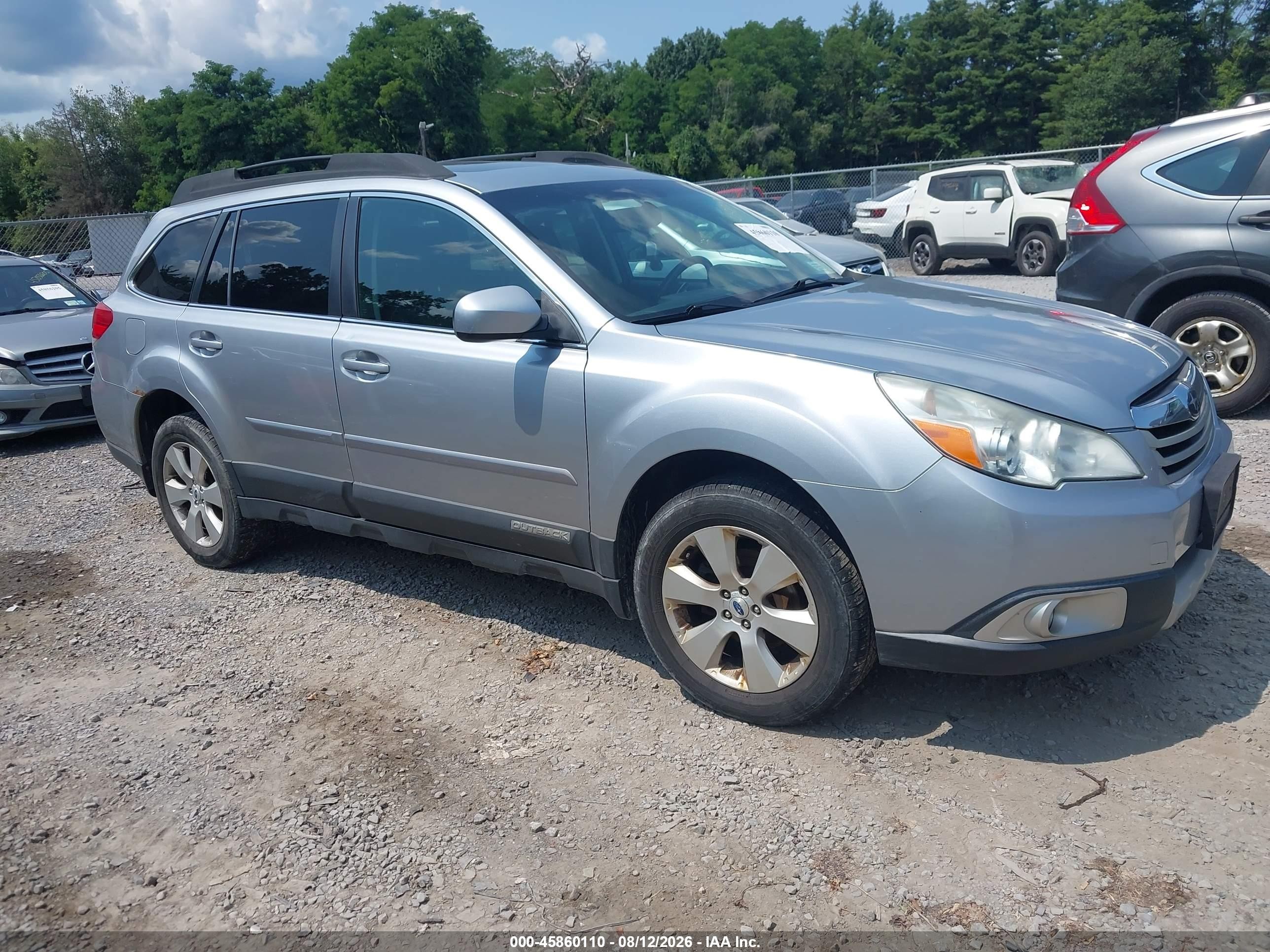 2012 Subaru Outback Limited, VIN 4S4BRBKC7C3221580 — Normal wear