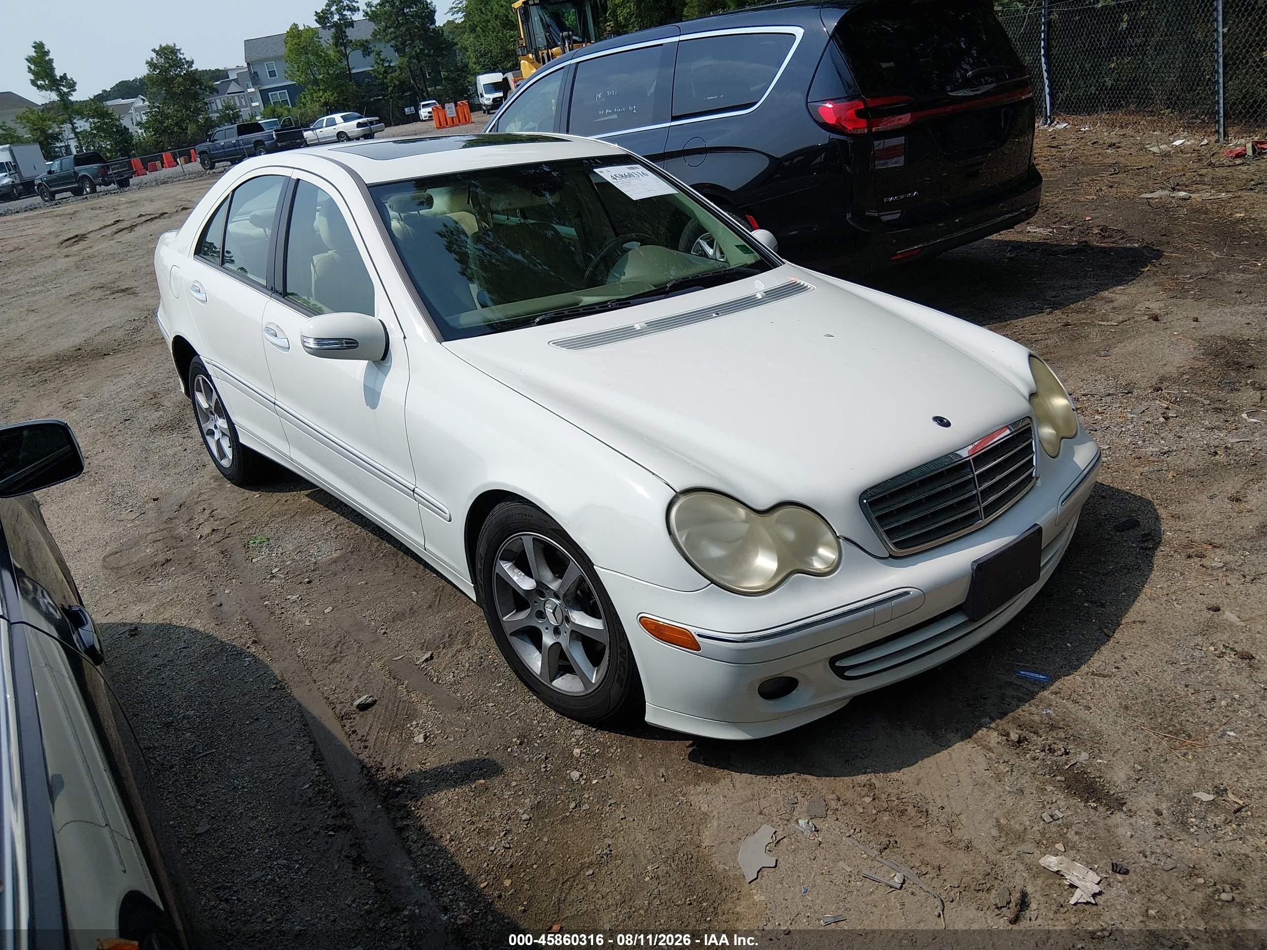 2007 Mercedes-Benz C 280 Luxury, VIN WDBRF92H57F913985 — Обычный износ