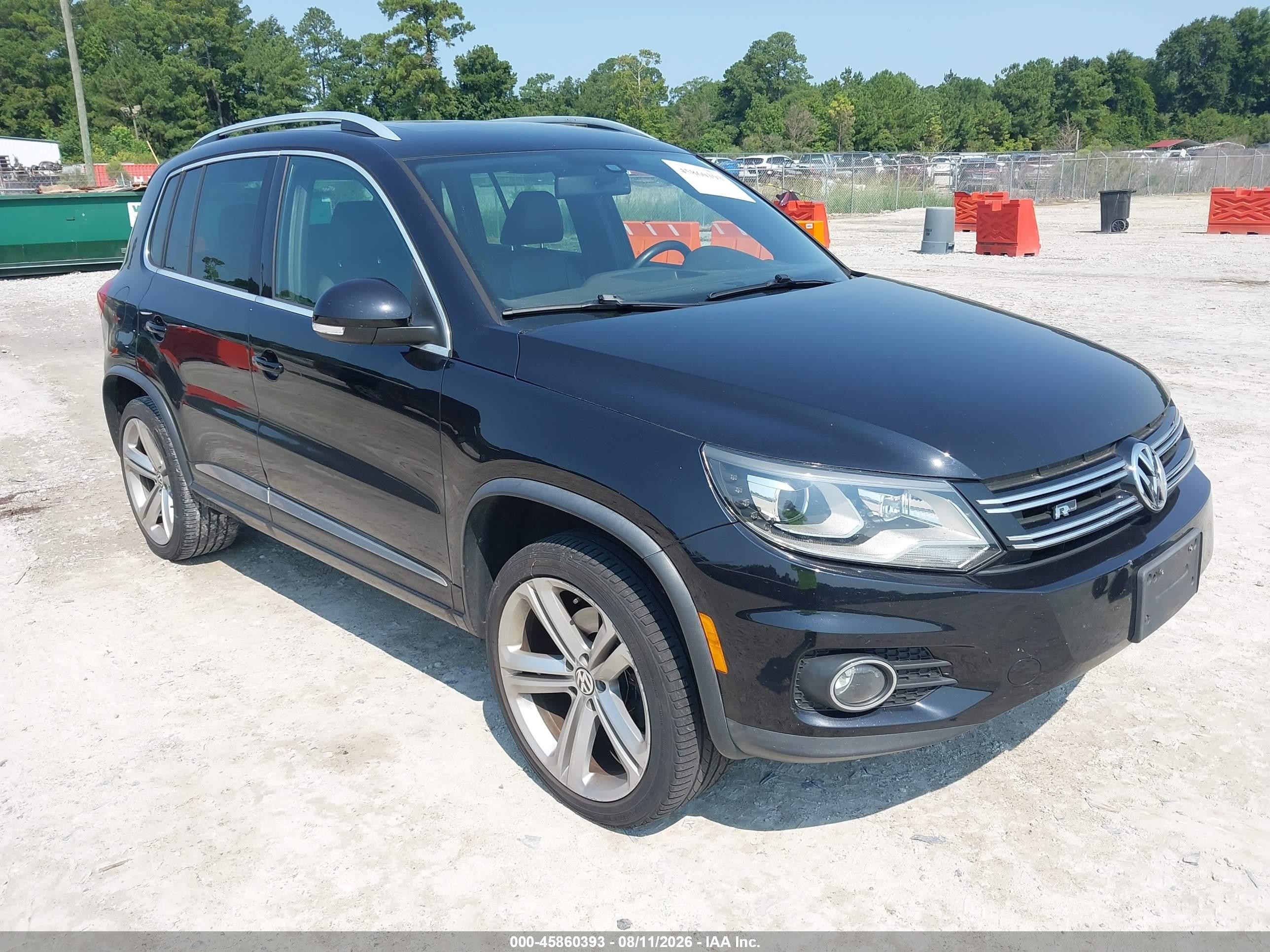2014 Volkswagen Tiguan S, VIN WVGAV3AXXEW012949 — Обычный износ