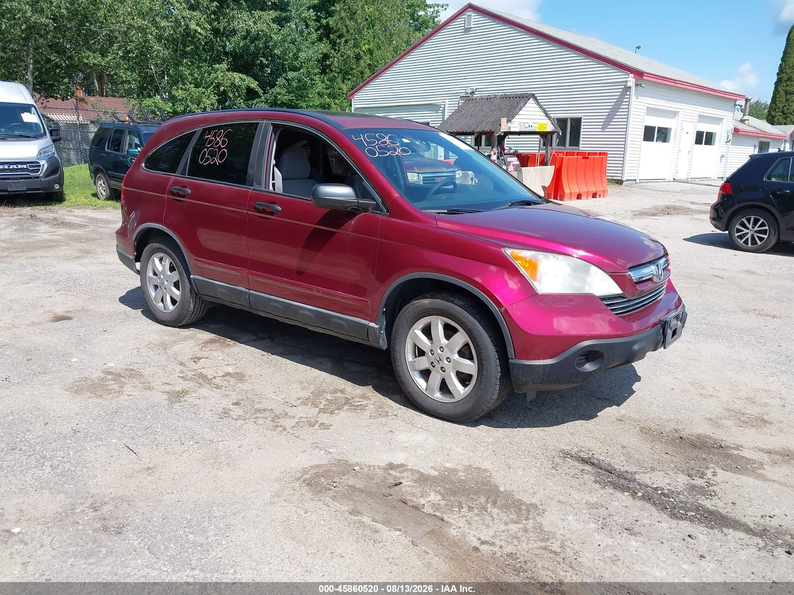 2009 Honda CR-V EX, VIN 5J6RE48559L020587 — Обычный износ