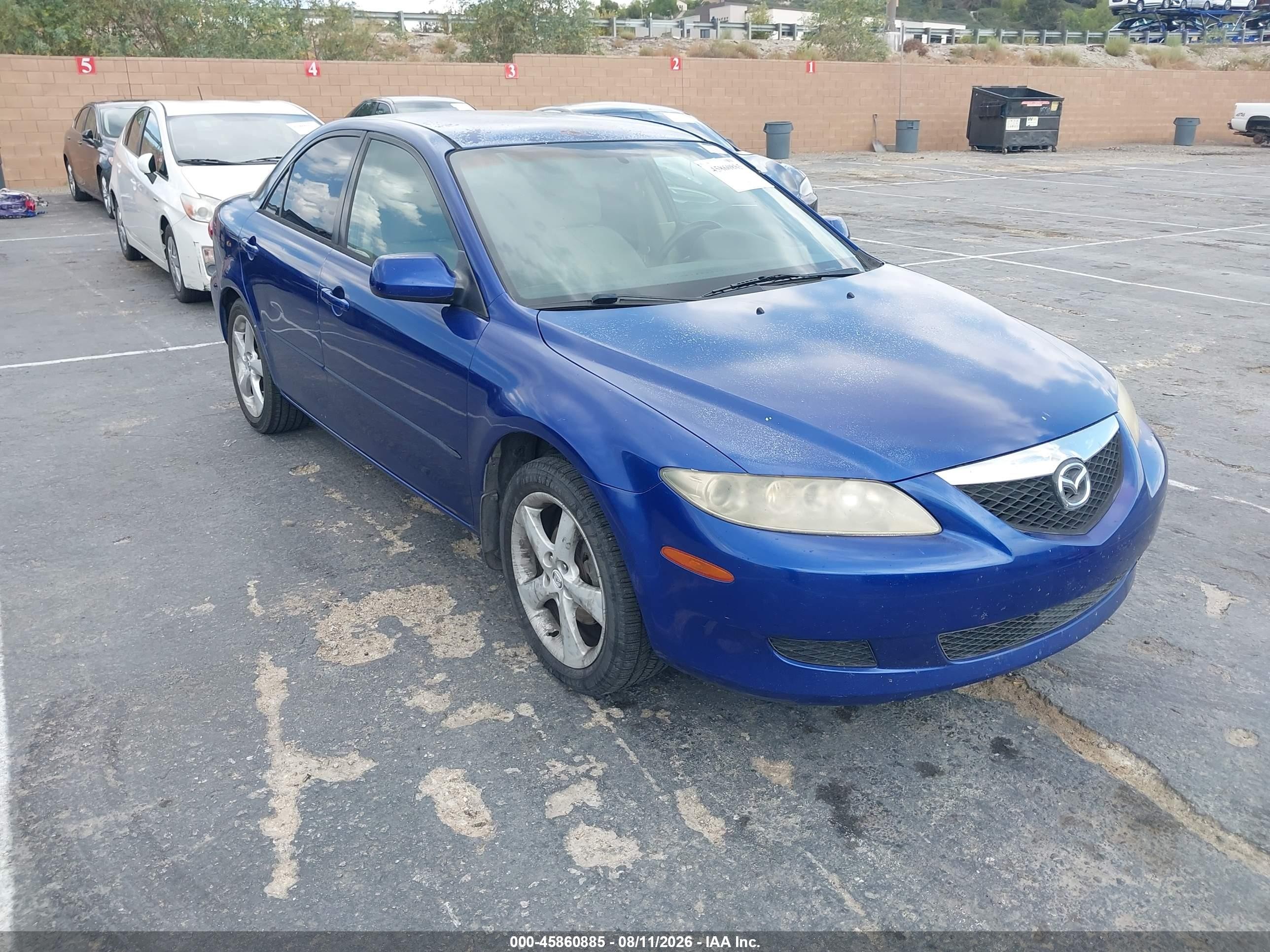 2005 Mazda 6 i, VIN 1YVHP80C555M63571 — Side