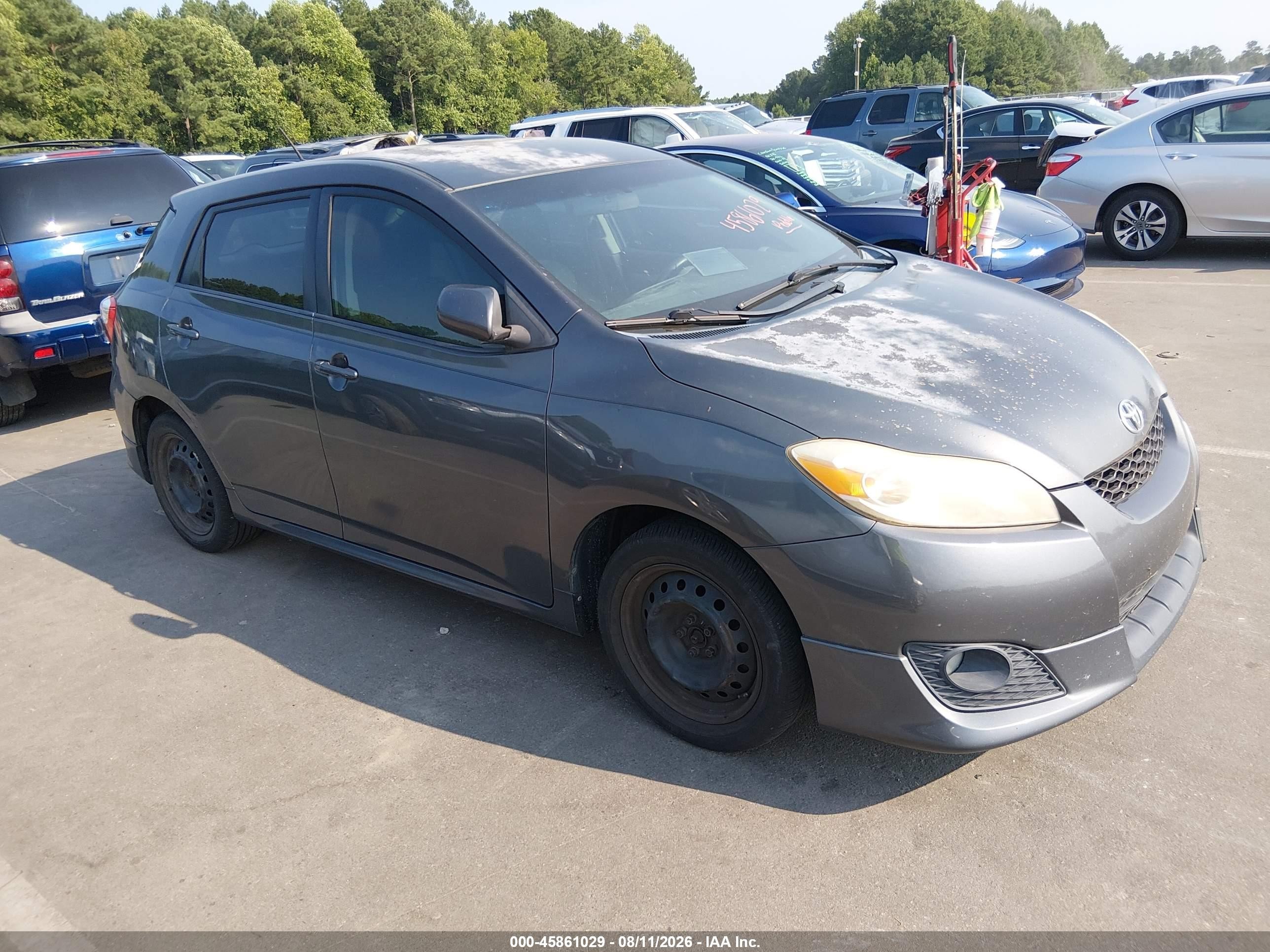 2010 Toyota Matrix, VIN 2T1KU4EE0AC250855 — Normal wear