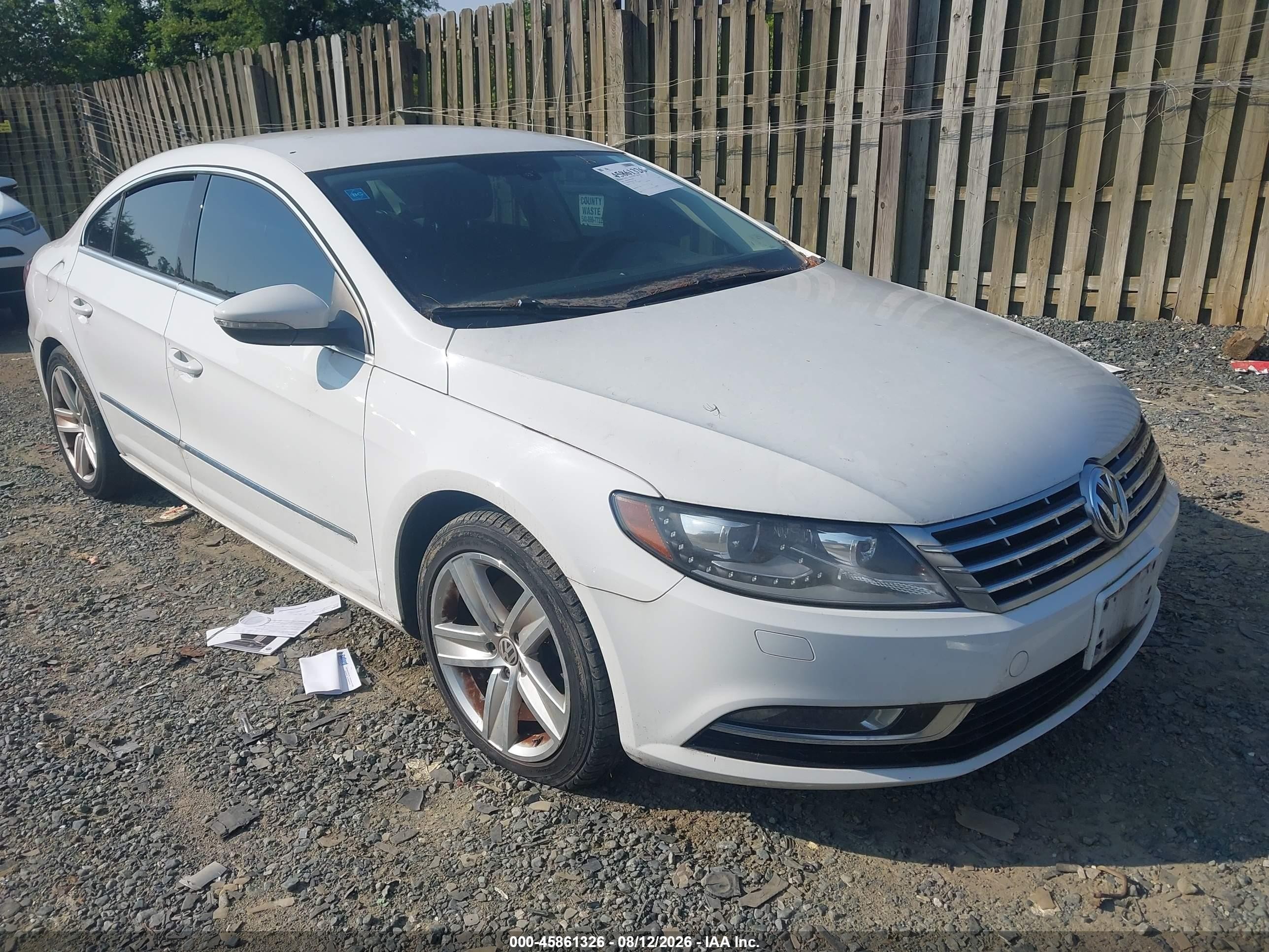 2014 Volkswagen CC Sport, VIN WVWBP7AN2EE522520 — Normal wear