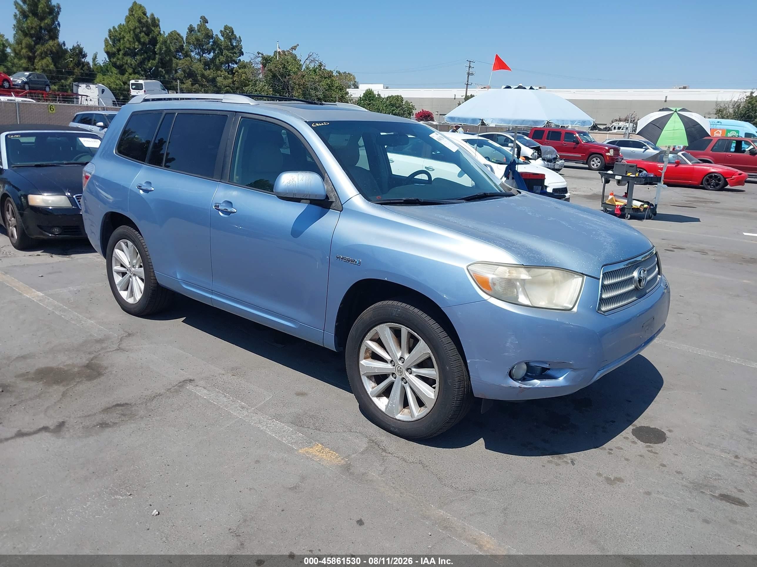 2009 Toyota Highlander Limited, VIN JTEEW44A792027482 — Normal wear