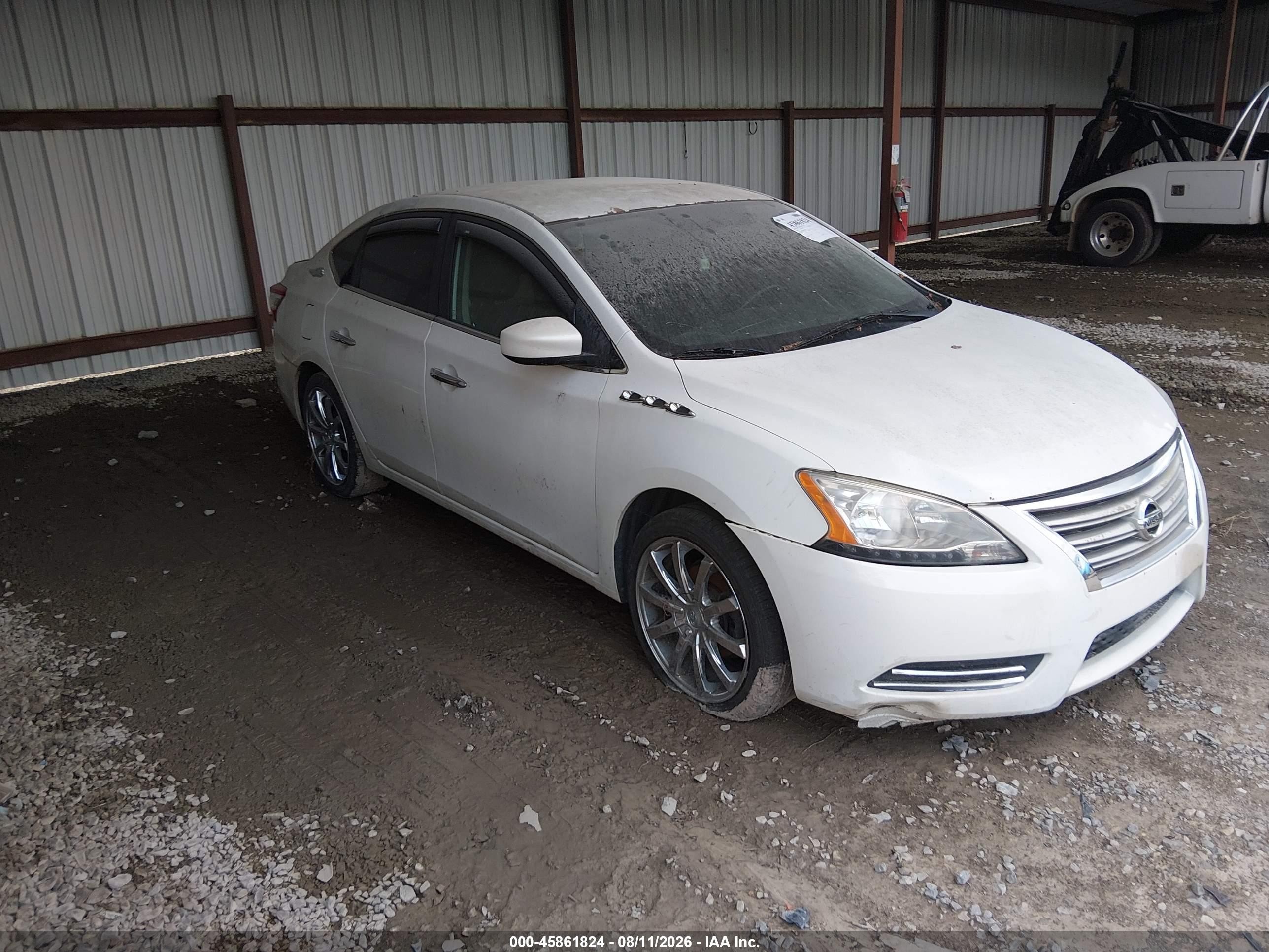 2014 Nissan Sentra S, VIN 3N1AB7AP3EY327964 — Not stated