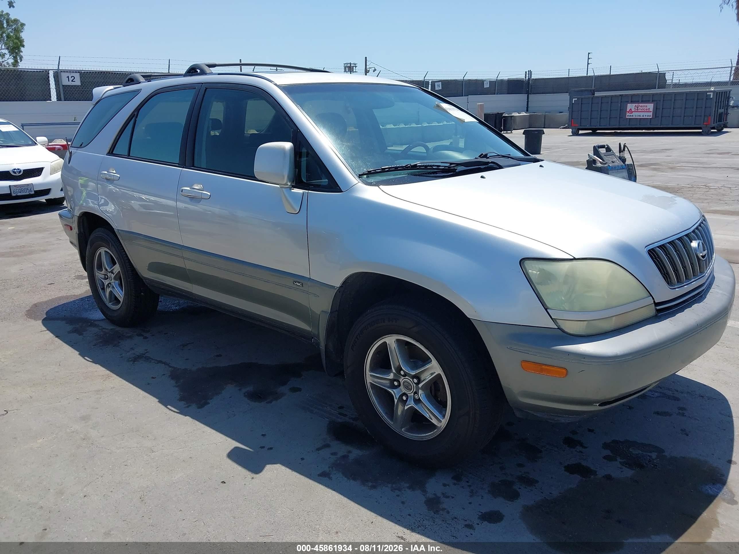 2002 Lexus RX 300, VIN JTJHF10U520279360 — Normal wear