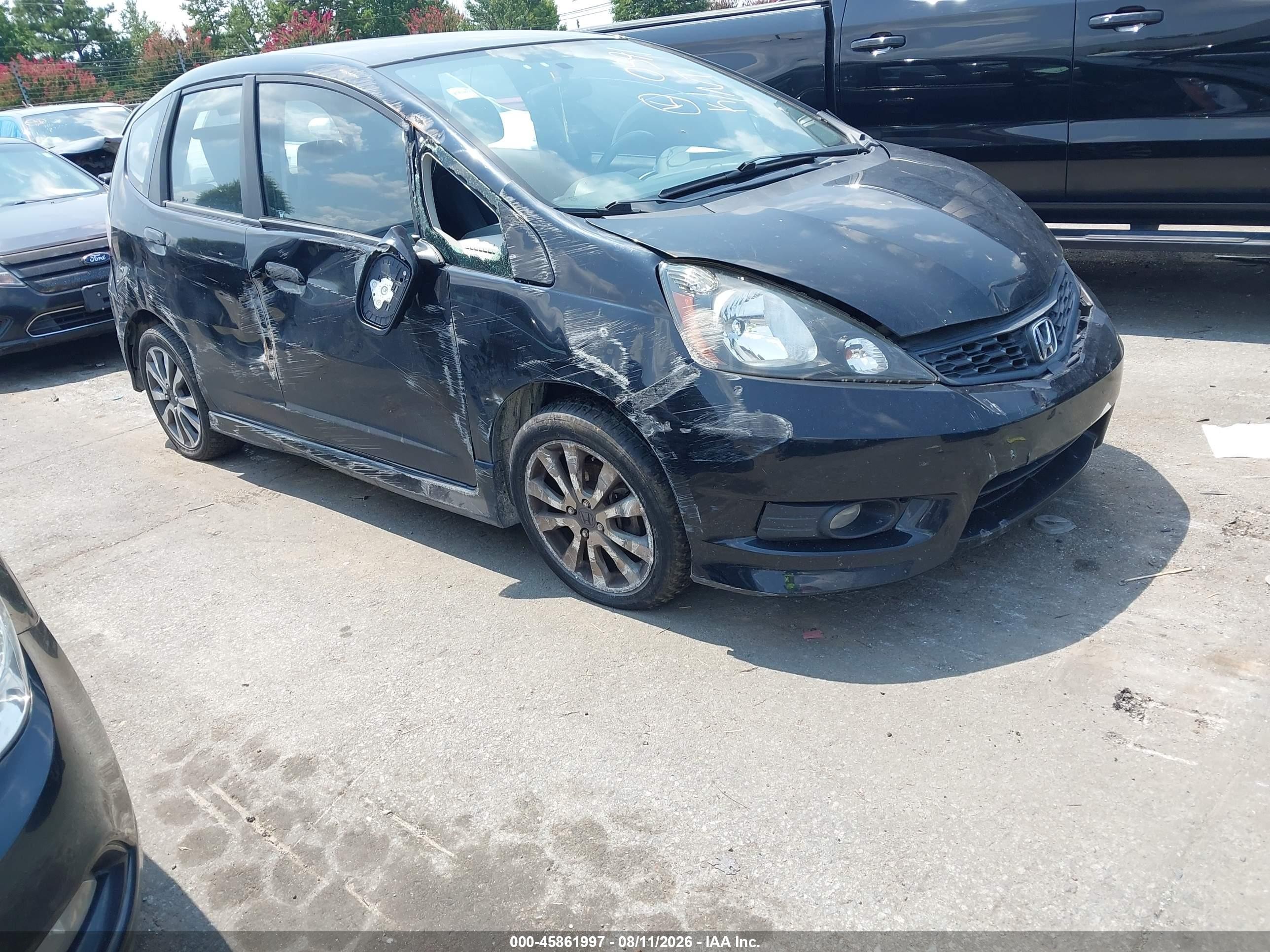 2013 Honda Fit Sport, VIN JHMGE8H54DC060591 — Normal wear