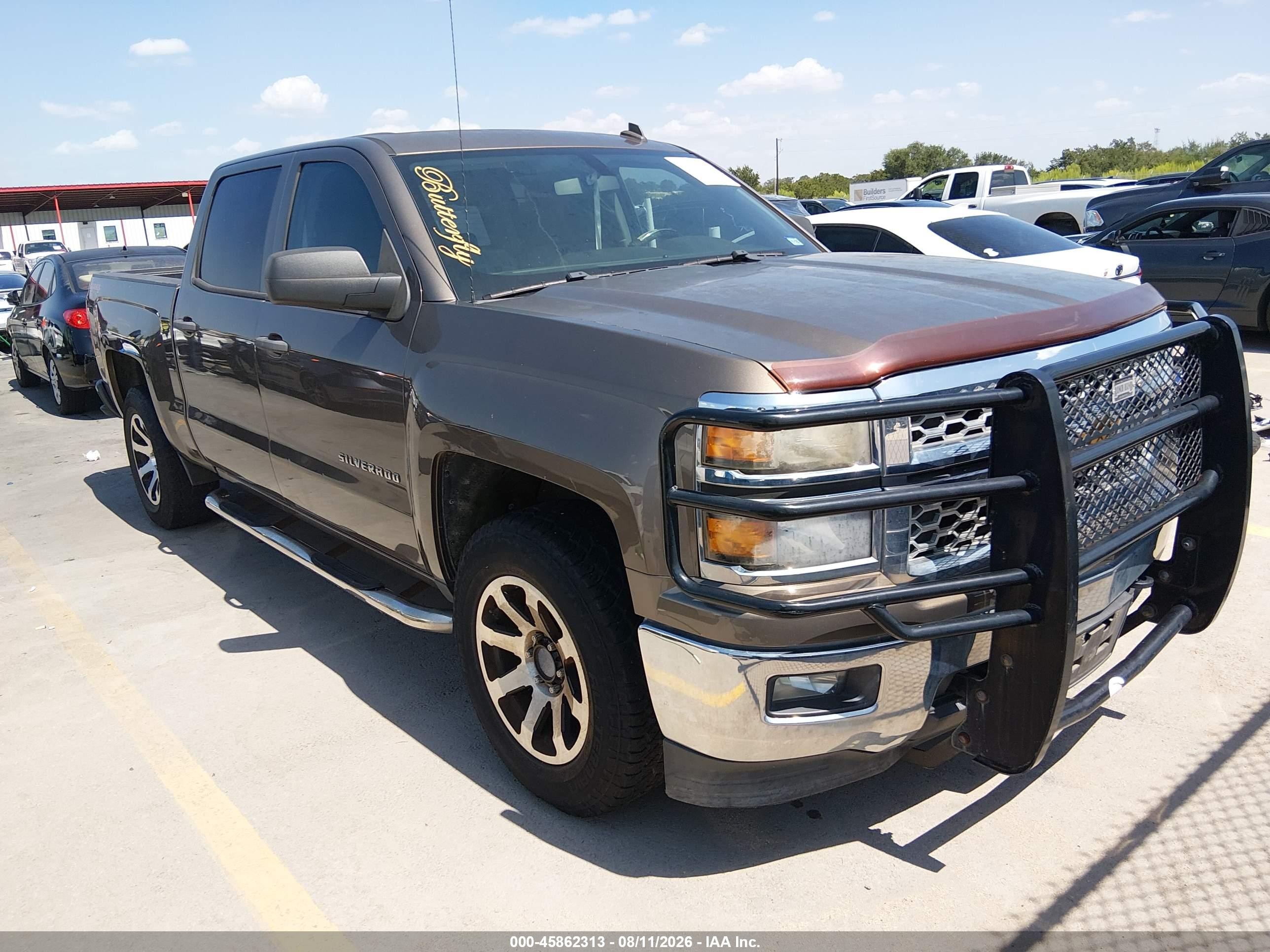 2014 Chevrolet Silverado 1500 LT, VIN 3GCUKRECXEG234443 — Normal wear