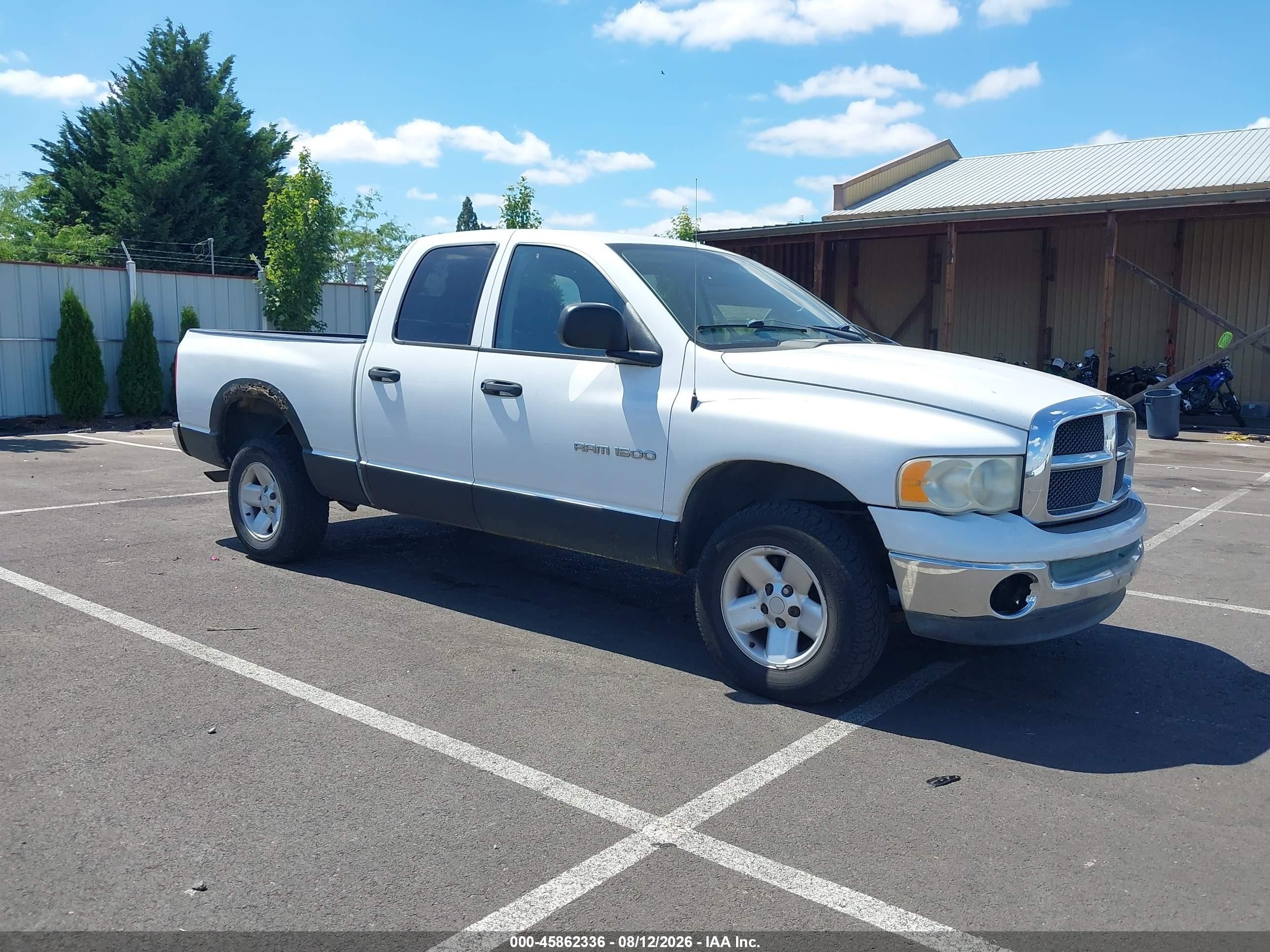 2003 Dodge 1500 ST, VIN 1D7HU18Z13J509969 — Обычный износ