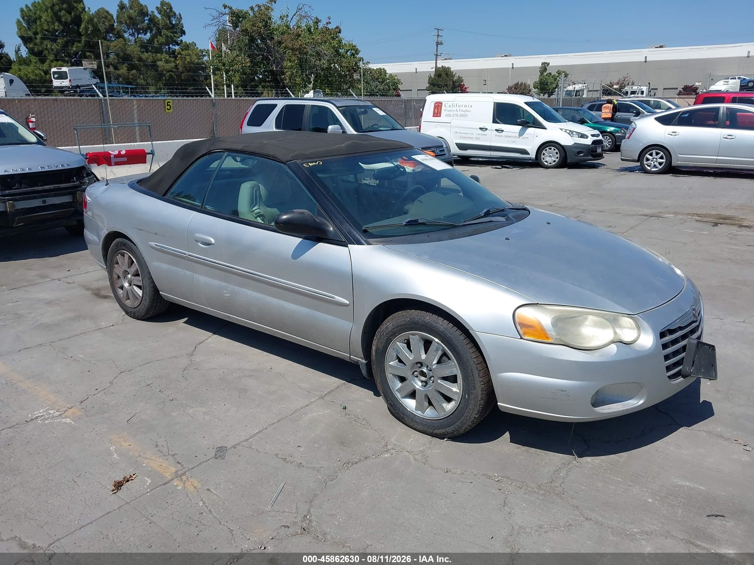 2005 Chrysler Sebring Limited, VIN 1C3EL65R25N645982 — Обычный износ
