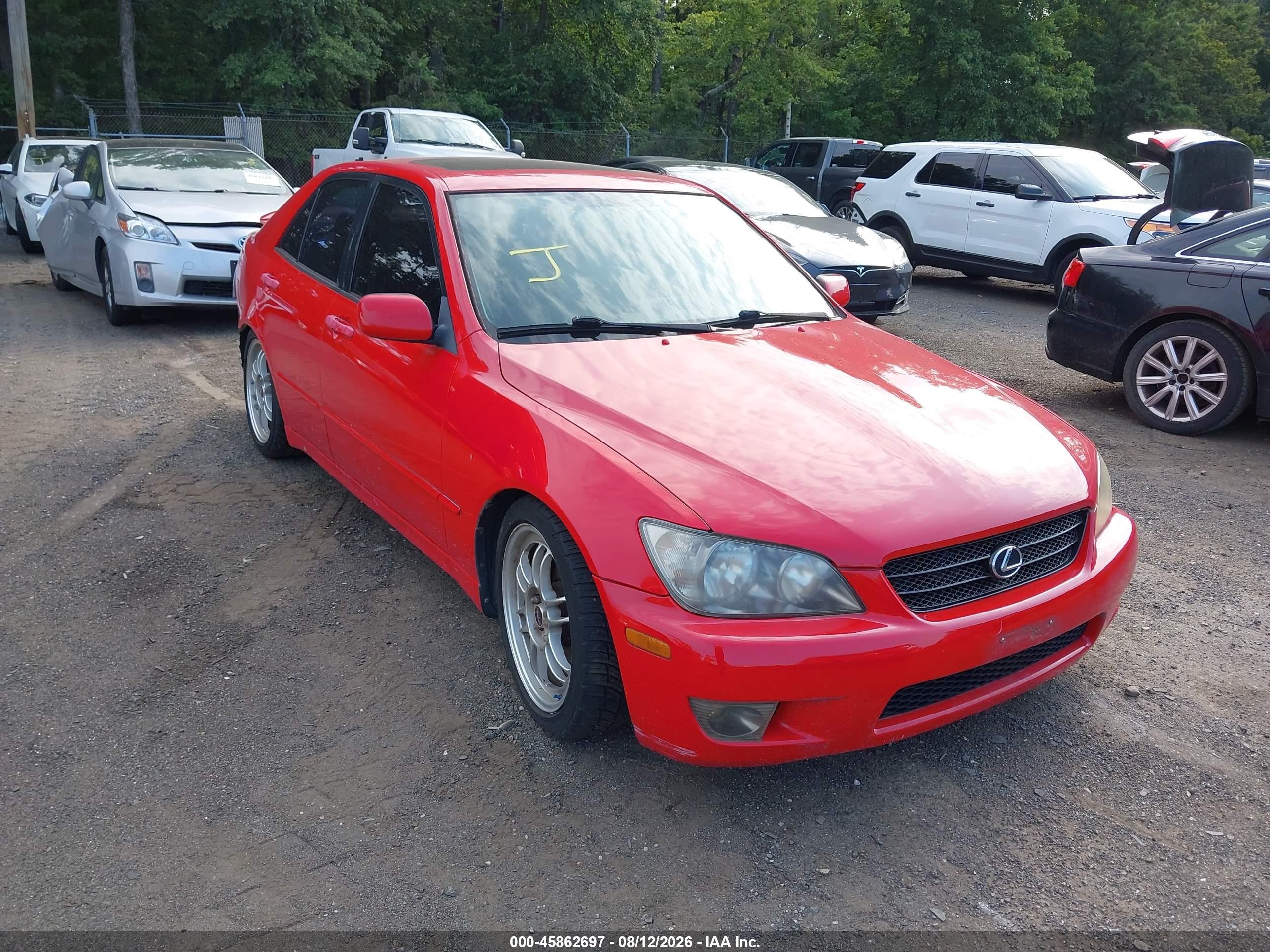 2004 Lexus IS 300/350, VIN JTHBD192140088245 — Normal wear