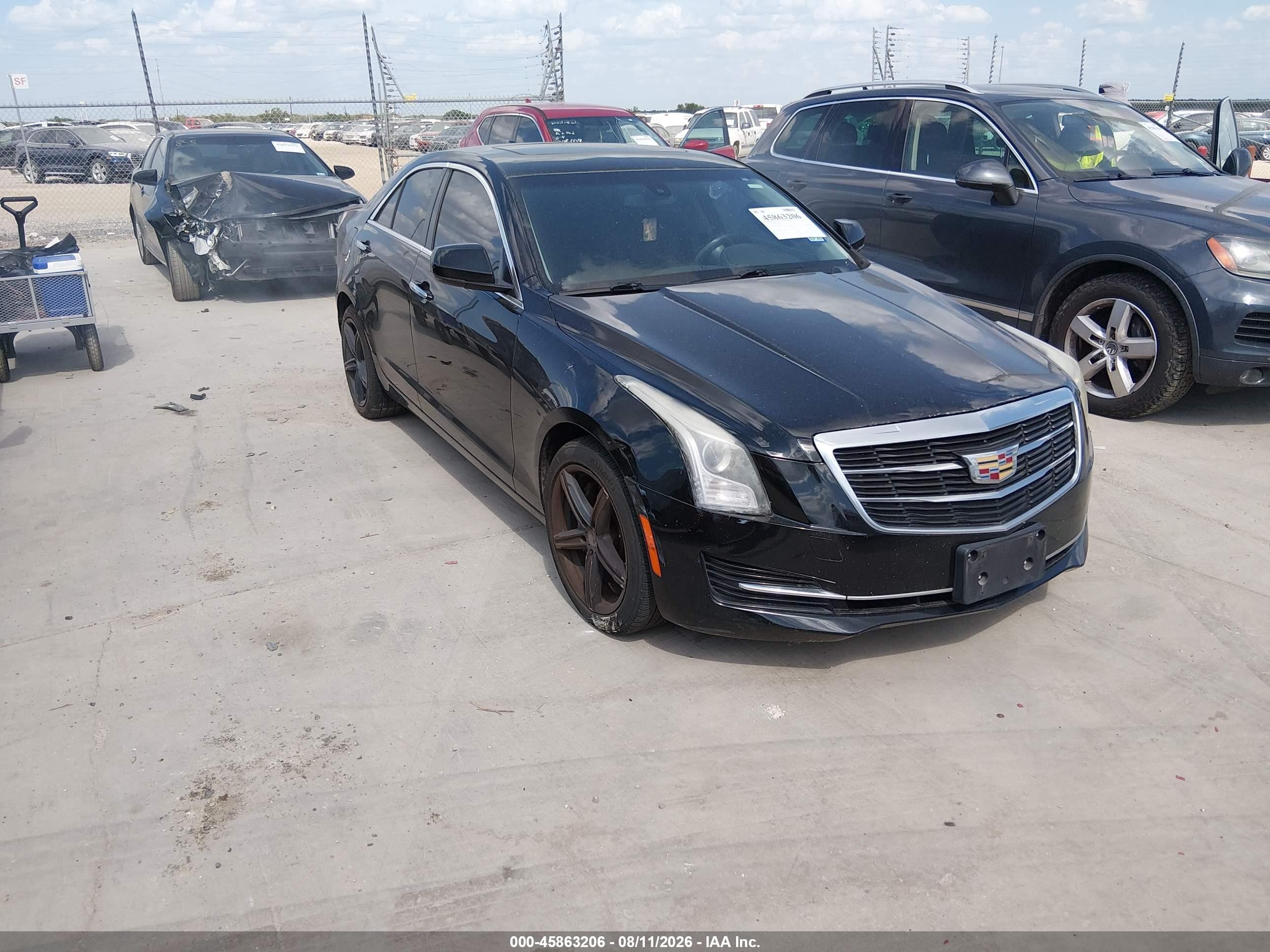 2016 Cadillac ATS Standard AWD, VIN 1G6AG5RX7G0116225 — Обычный износ