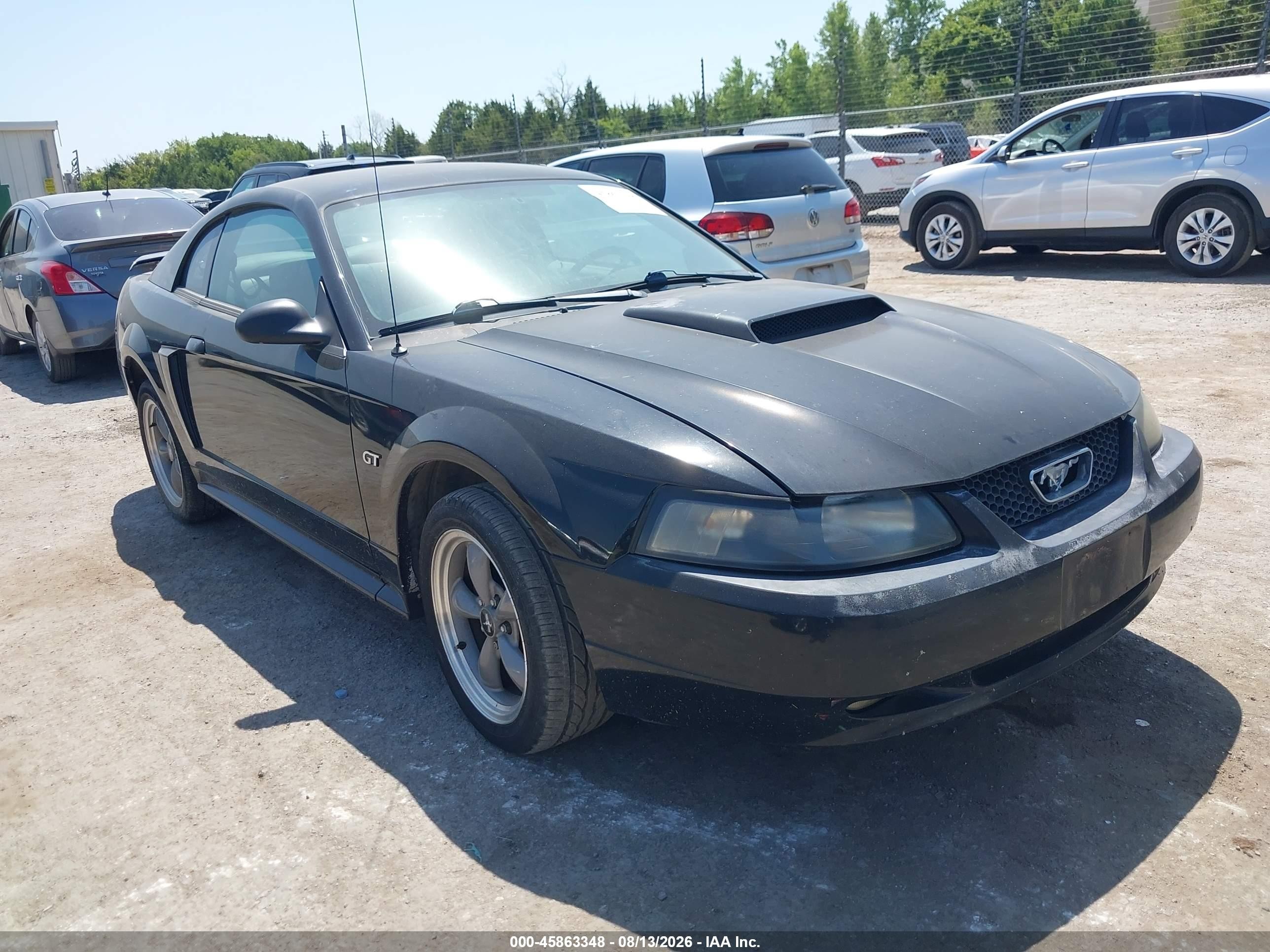 2001 Ford Mustang GT Deluxe, VIN 1FAFP42X71F110135 — Normal wear